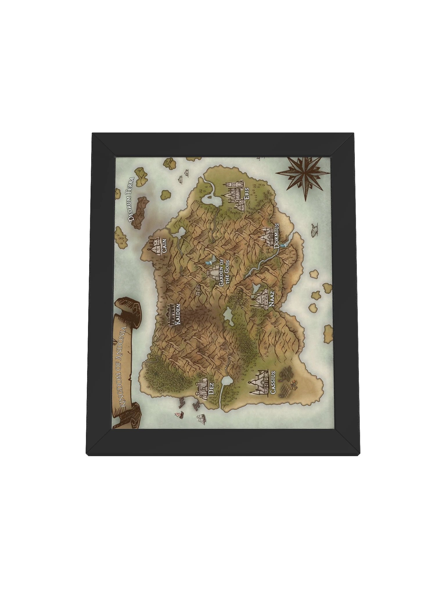 Kingdom of Andonia Map product image (1)