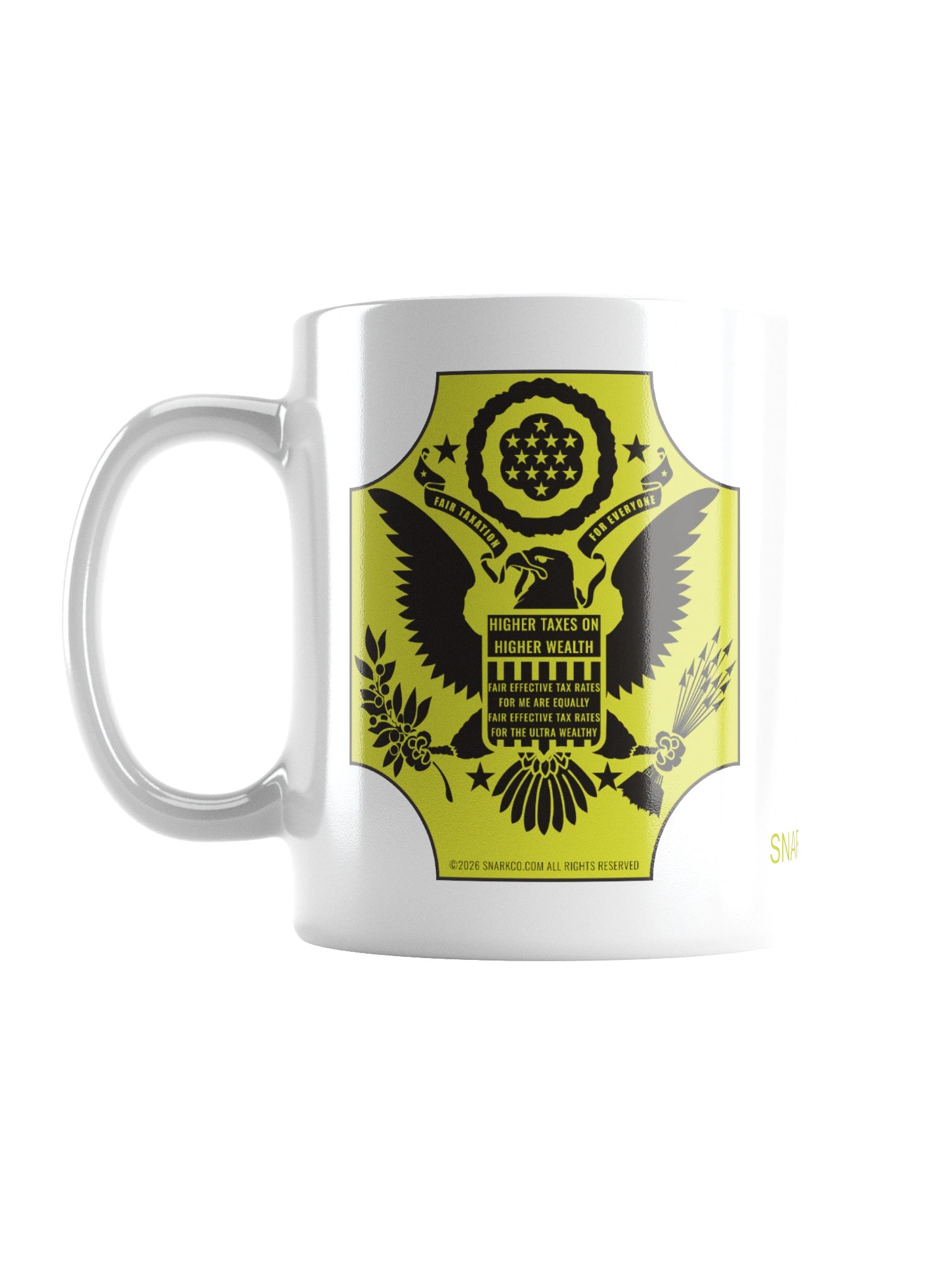 Fair Taxation for Everyone white ceramic mug product image (2)