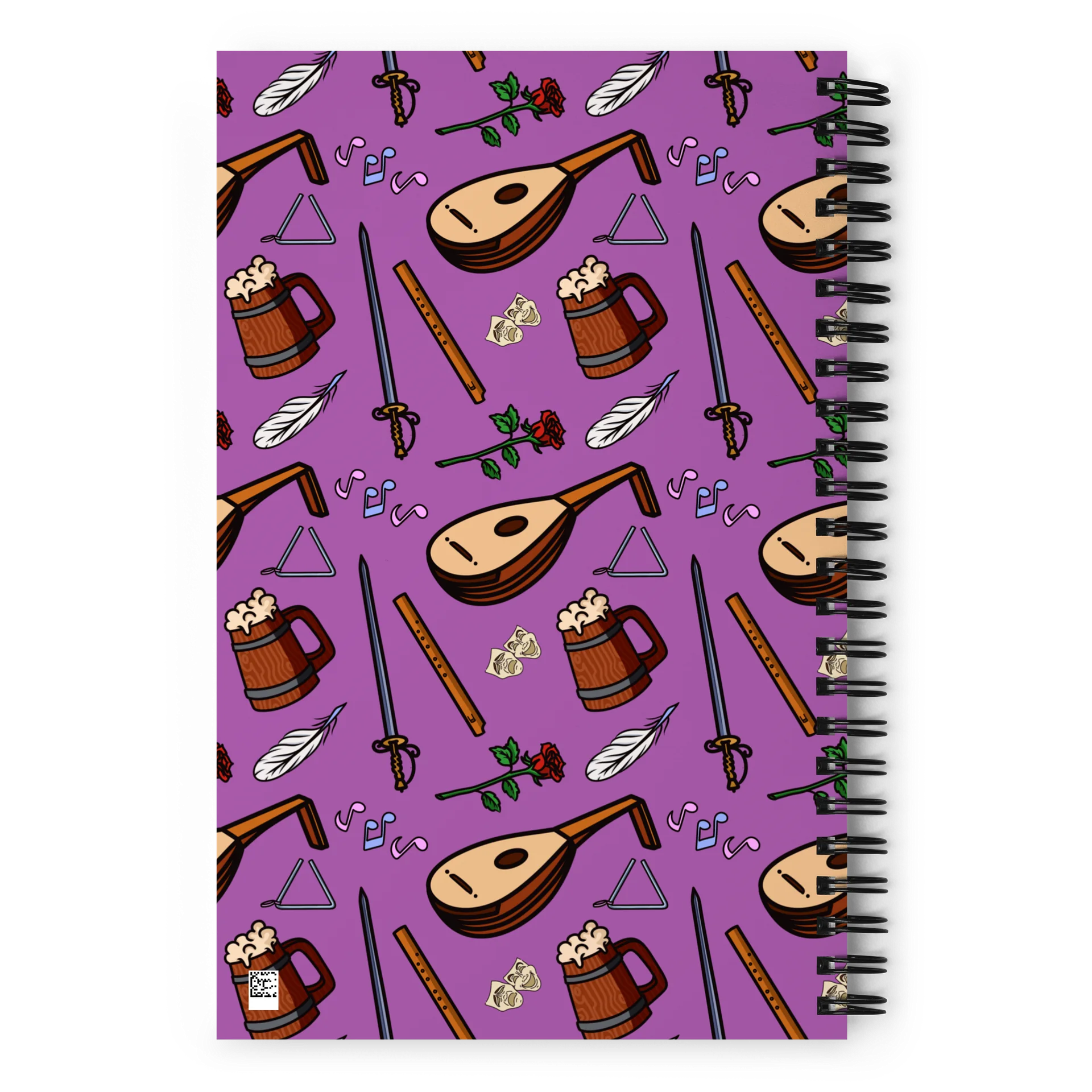 Bard Sprial Bound Notebook product image (2)