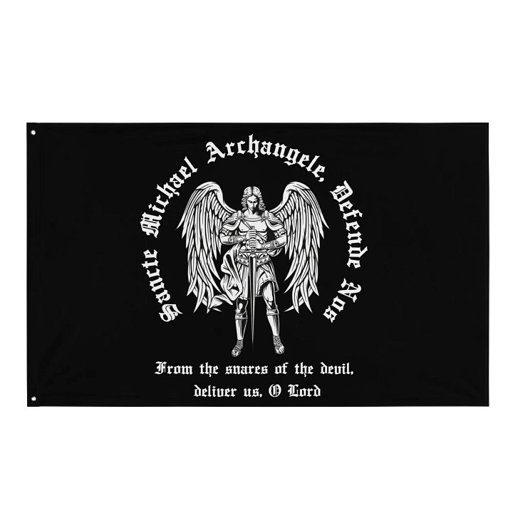St.Michael WHITE - Flag product image (1)