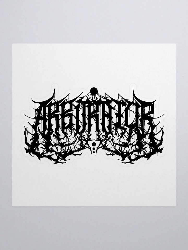 Arbitrator Logo Sticker product image (1)