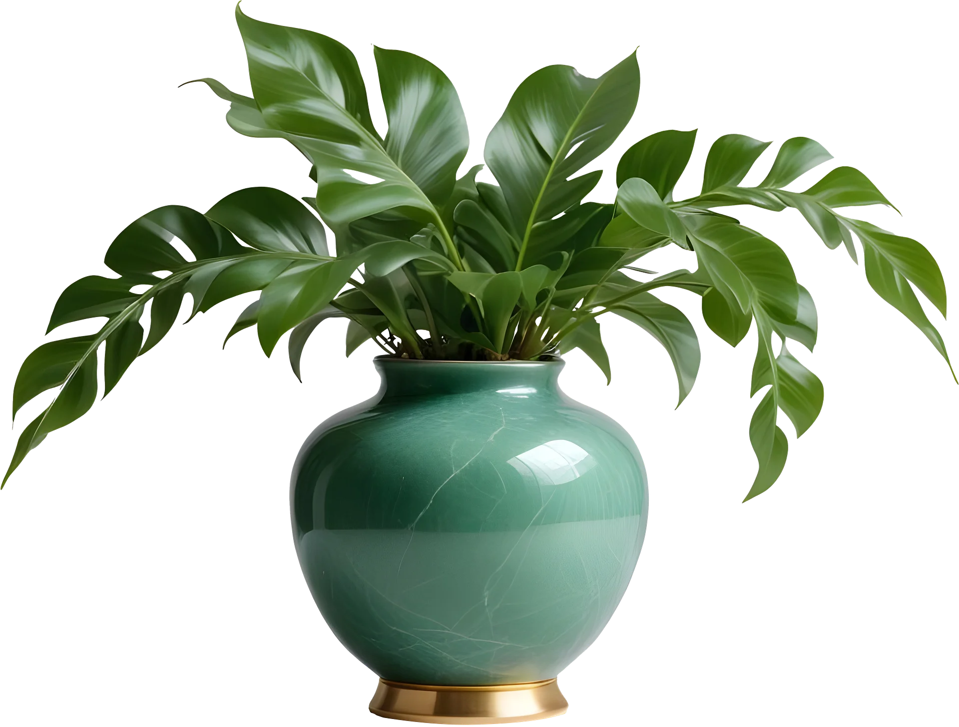 Jade Signature – Classic Jade Vase PNG product image (1)