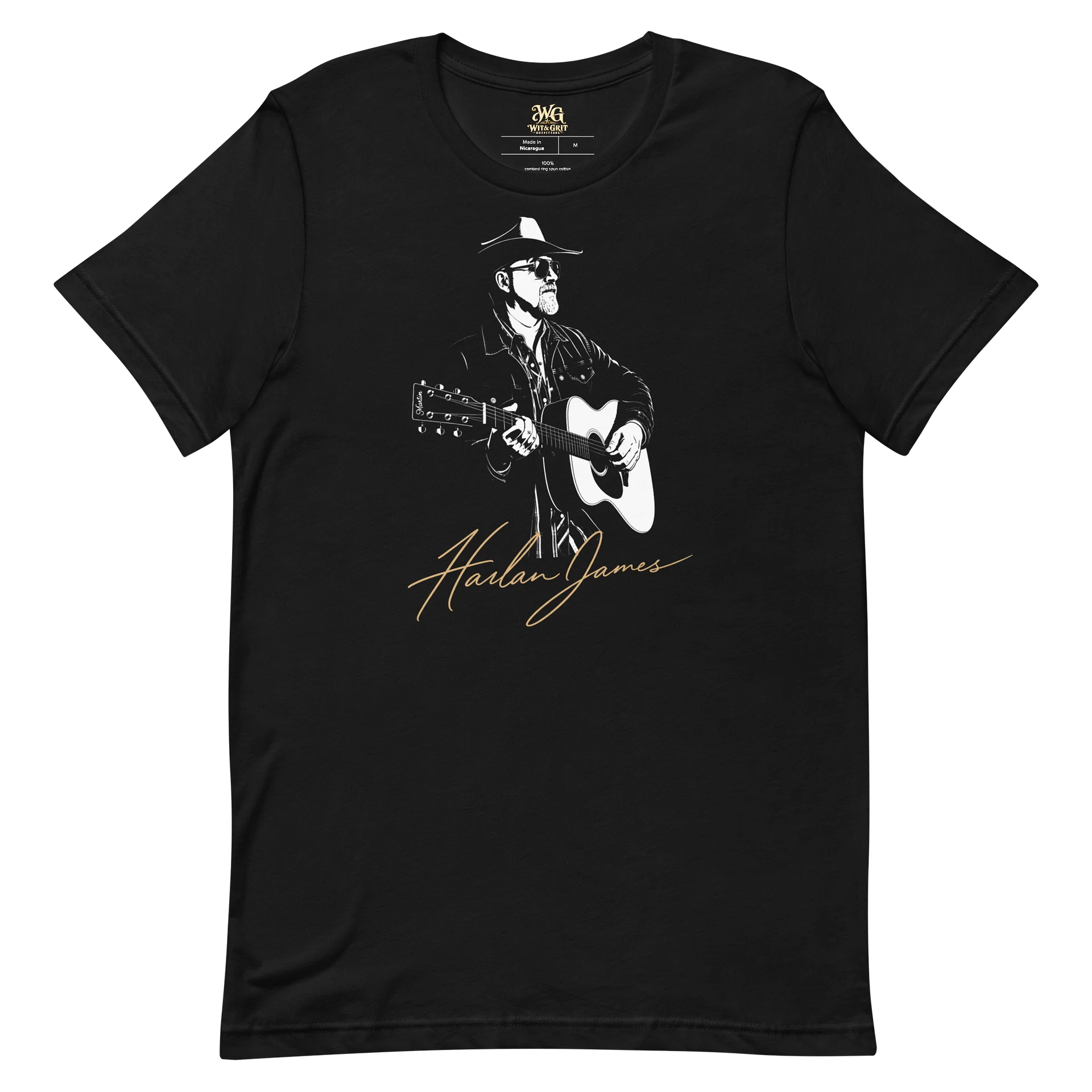 Harlan James – Signature Cowboy Acoustic Tee product image (6)