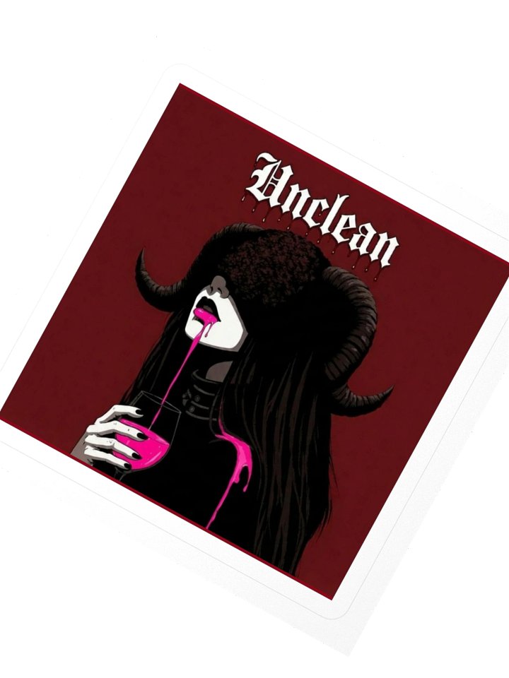 Unclean Kiss Cut Sticker product image (2)