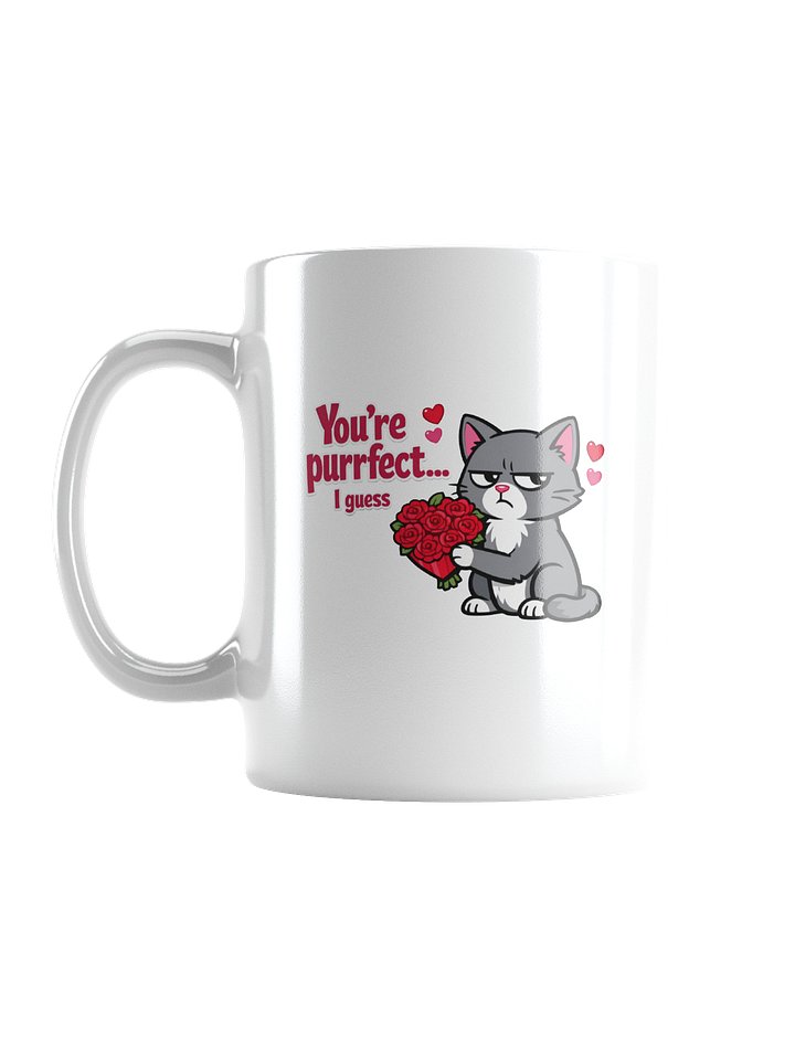 "You're Purrfect I Guess" Grumpy Cat Valentine's Mug product image (1)