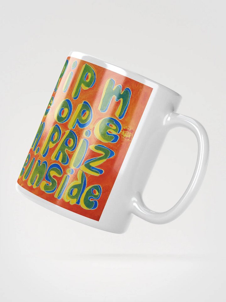 Rip Me Open Prize Inside White Glossy Mug product image (2)