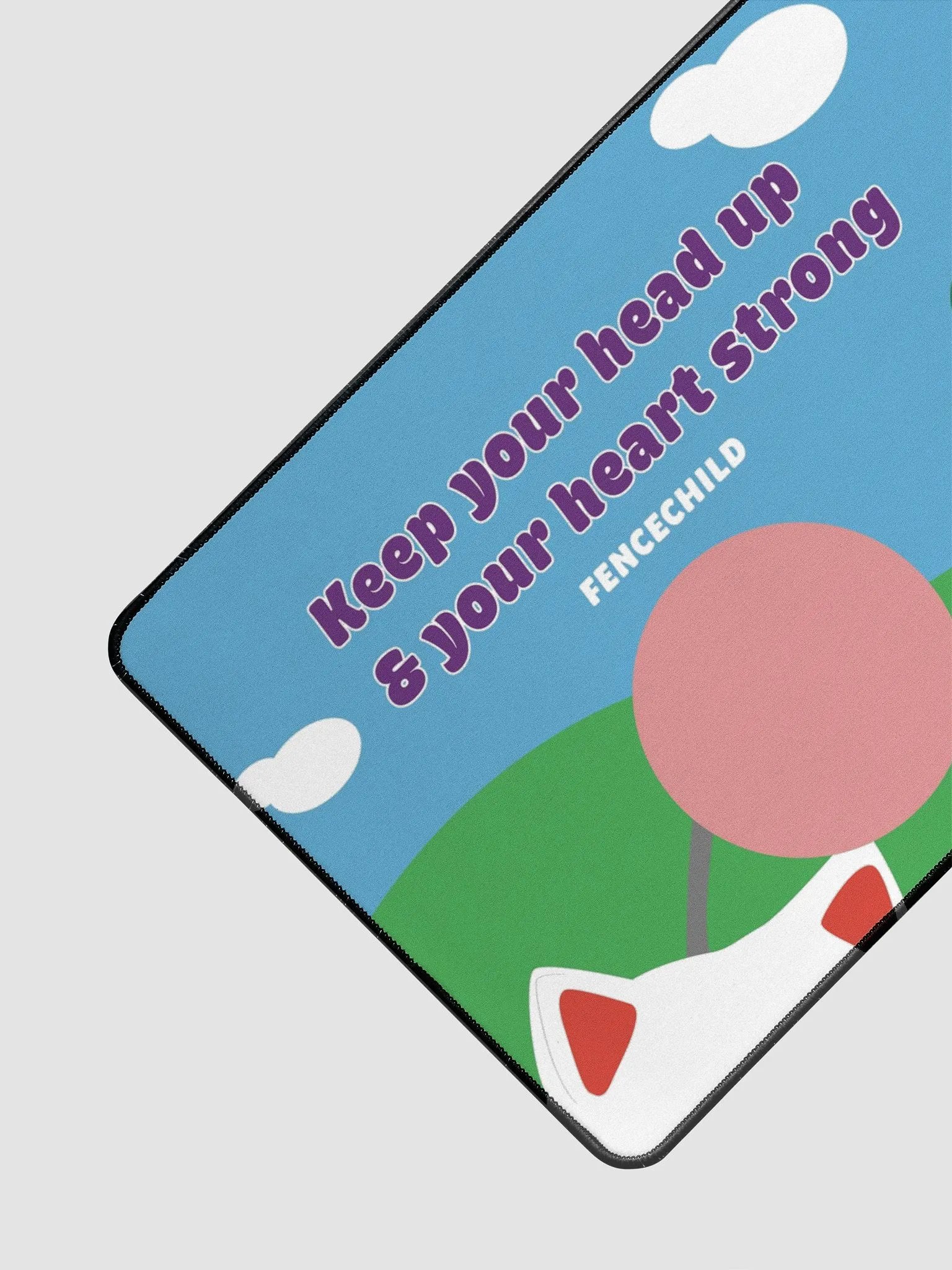 Fencer's Motto Moogly Desk Mat product image (3)