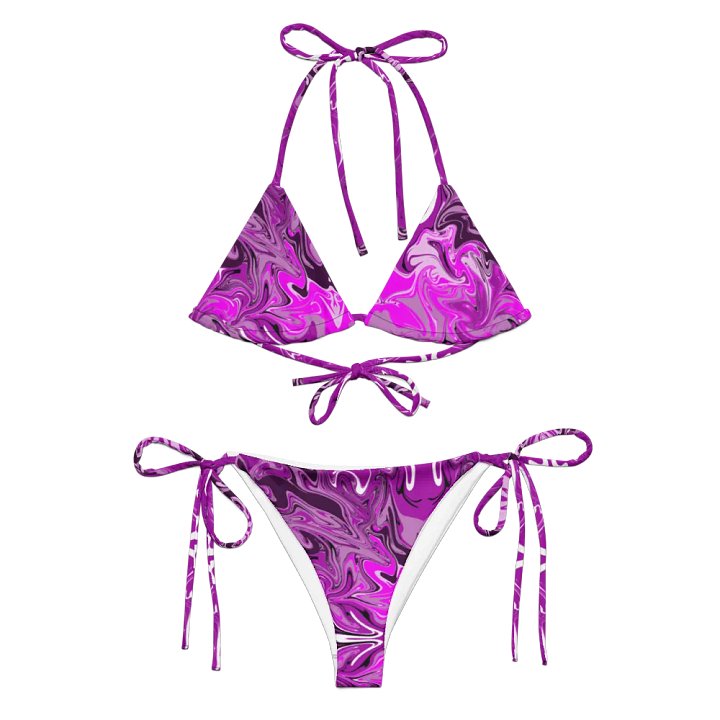 Pink Marbled Bikini Set product image (2)