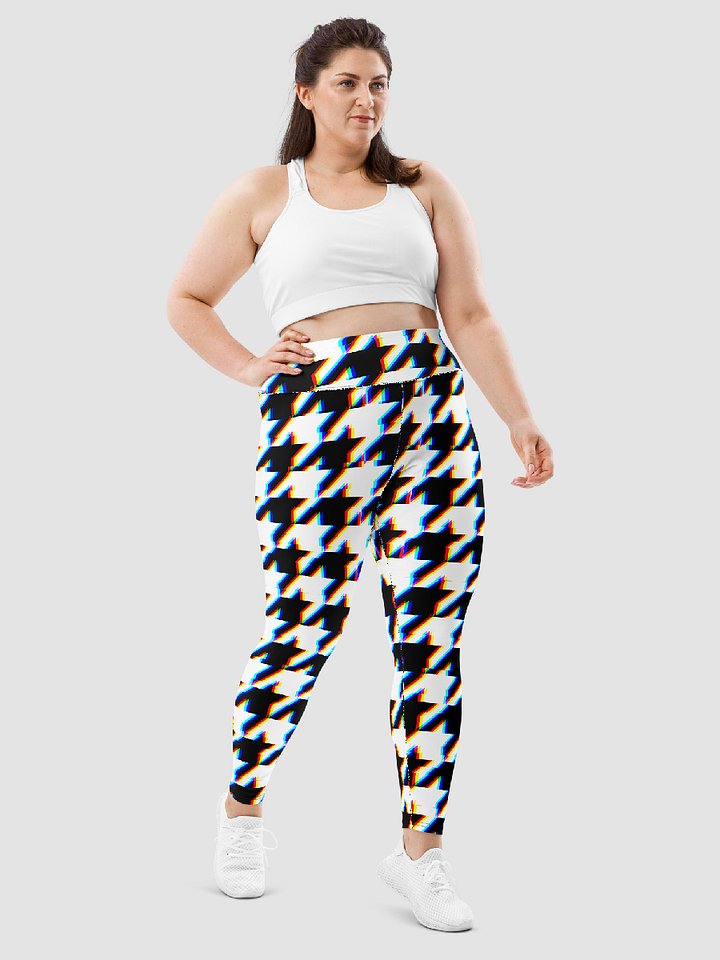 Houndsglitch All-Over Print Plus Size Leggings product image (1)