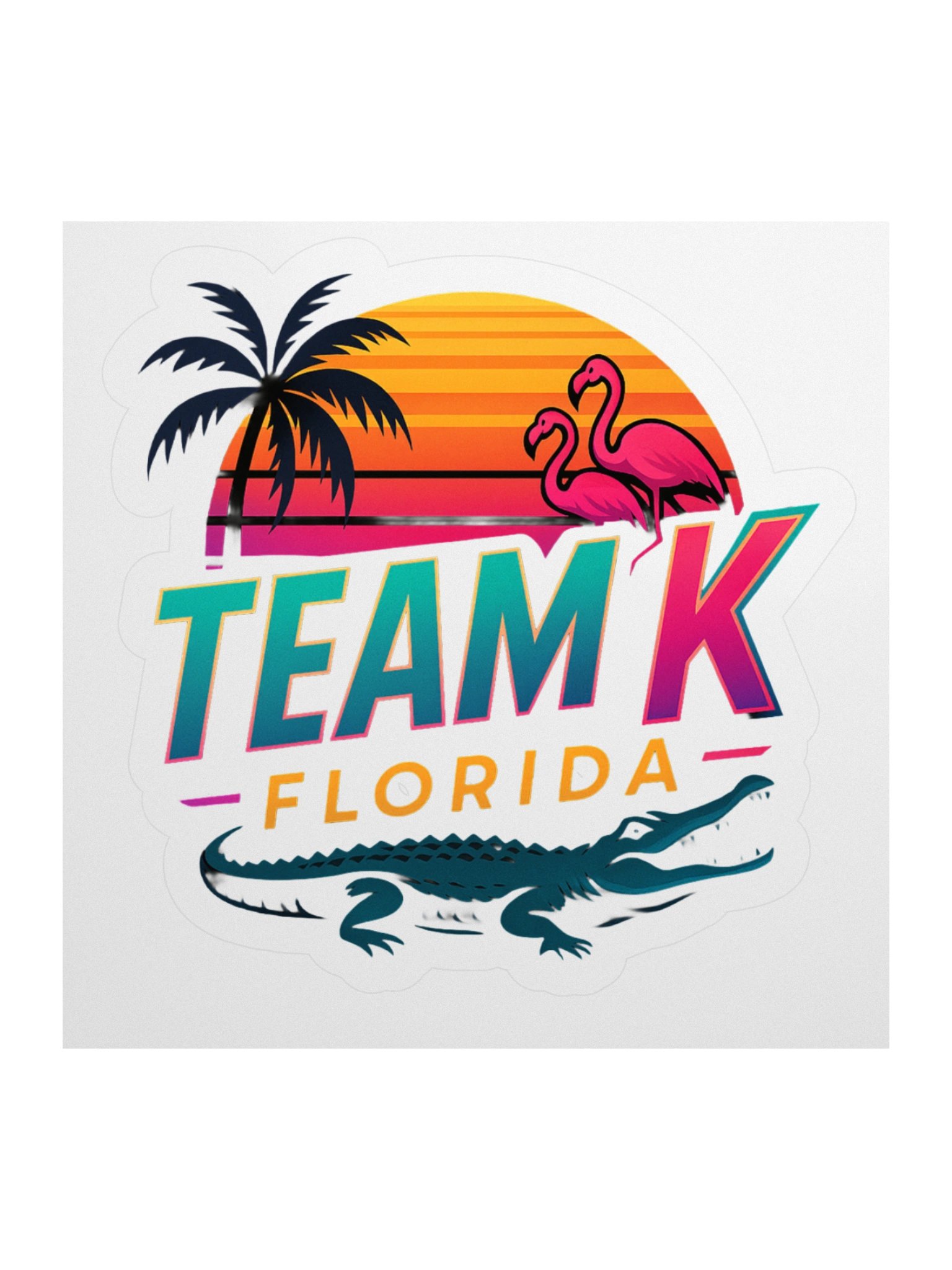 Team K Florida STICKERS product image (1)