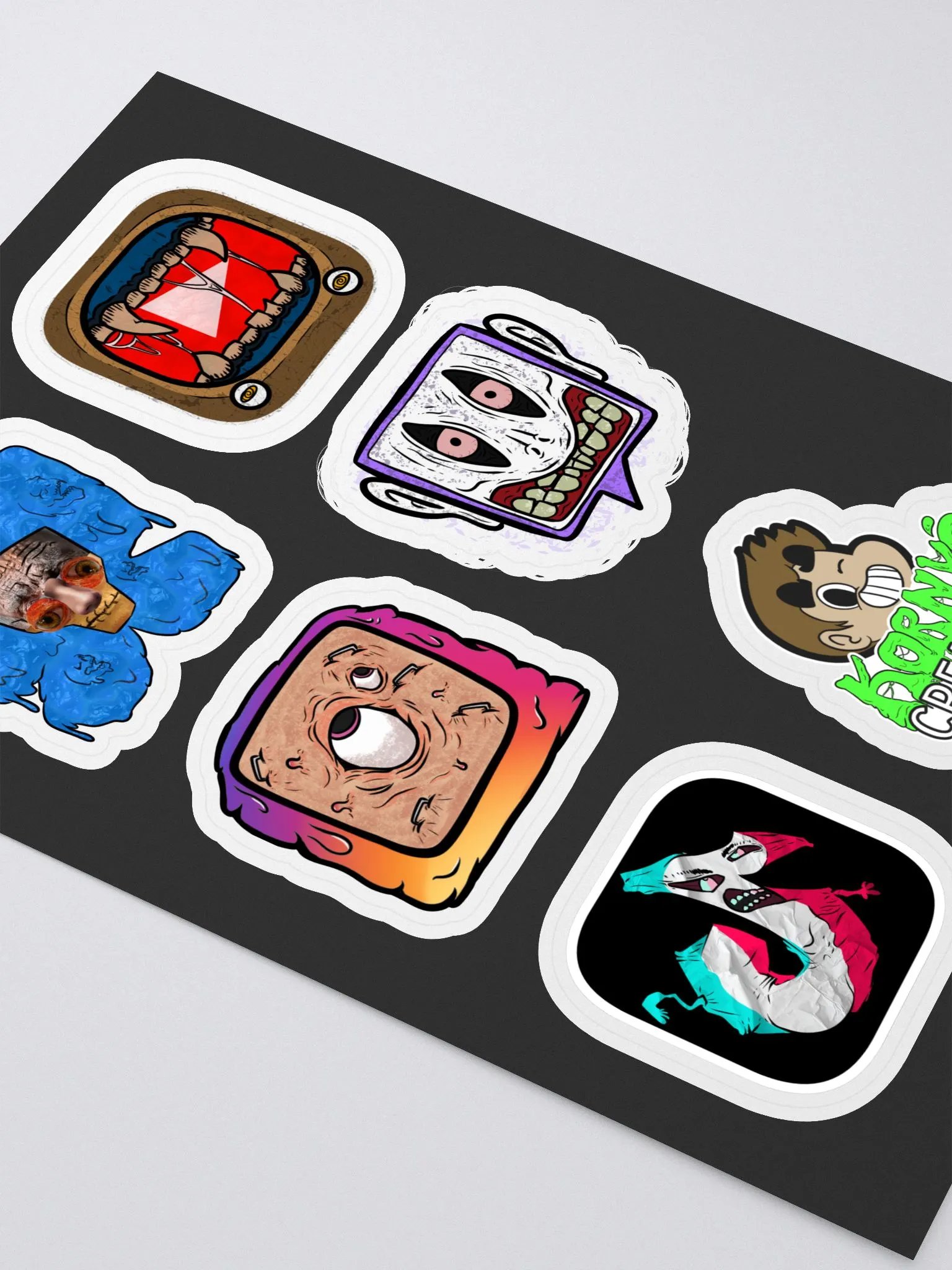 Korny's Social Media Alt Logo Sticker bundle product image (2)