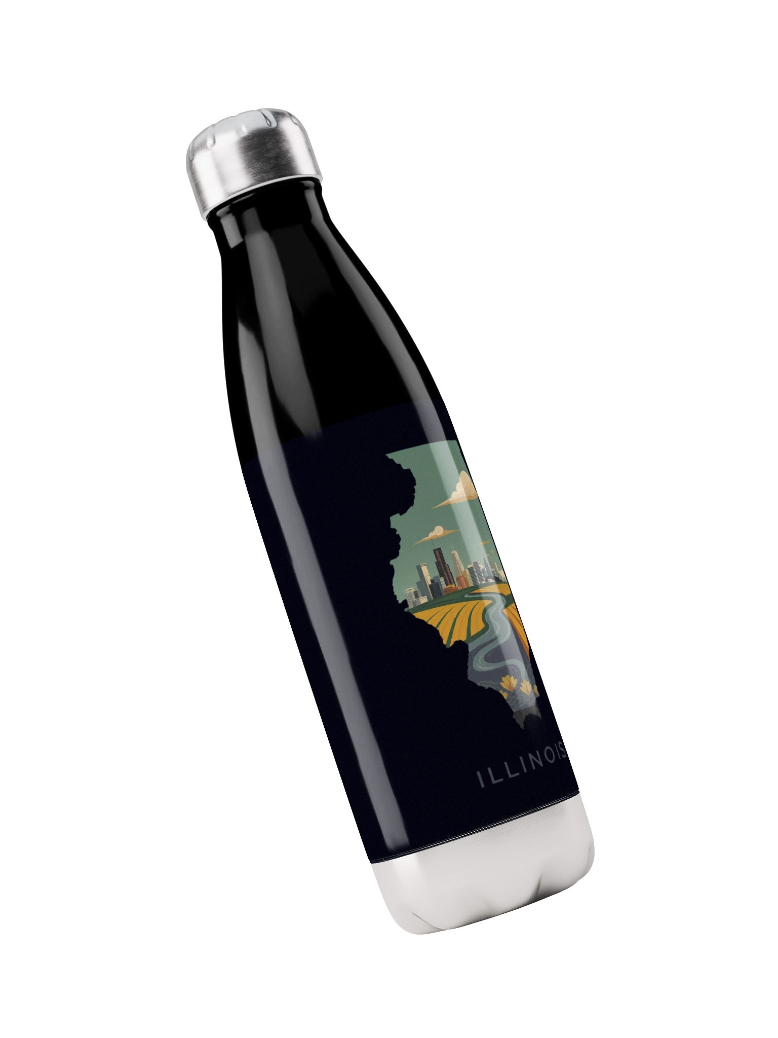 State of Illinois Water Bottle product image (6)