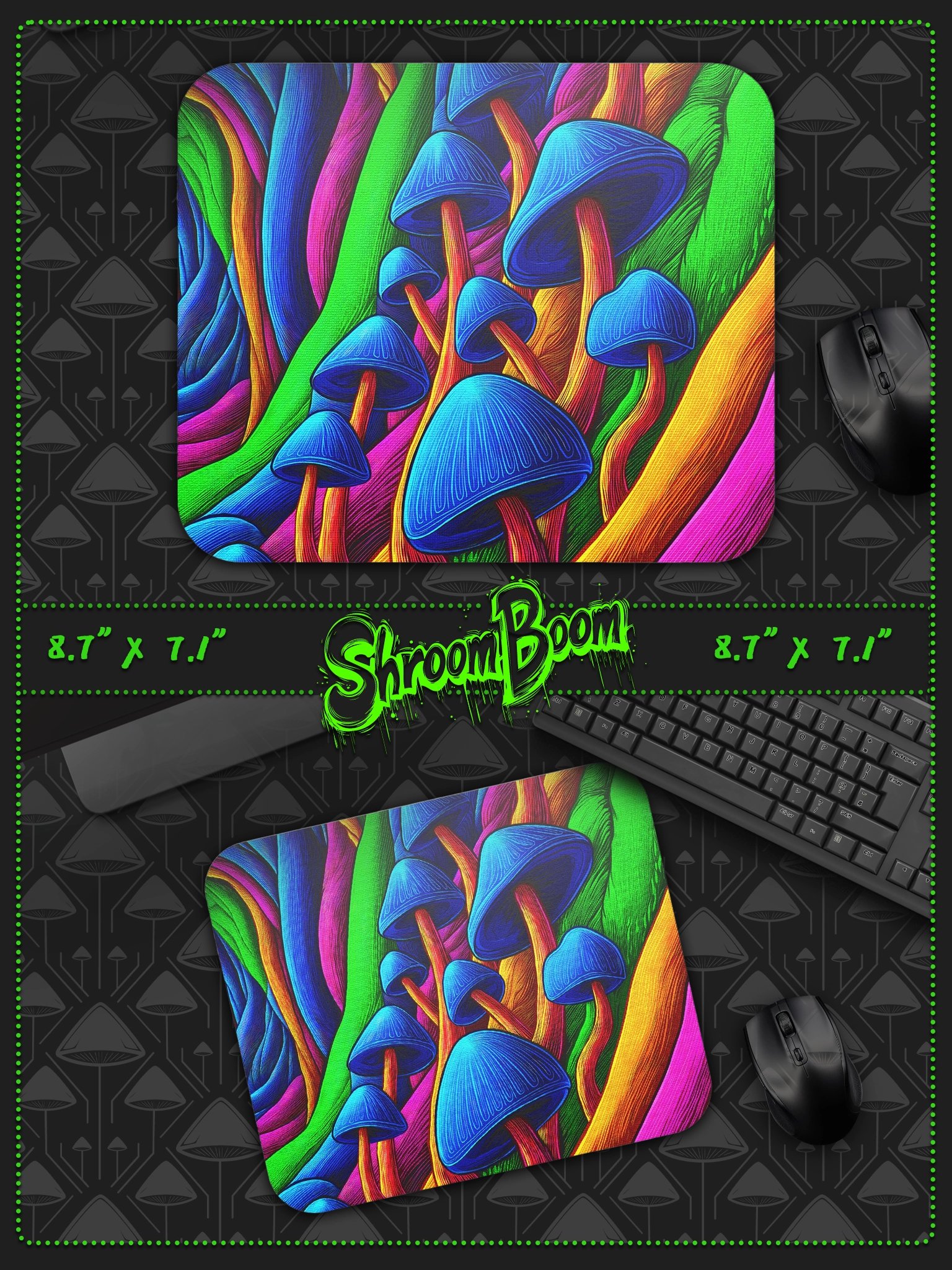 Veil of Serpents - Dark Psy Mouse Pad product image (1)