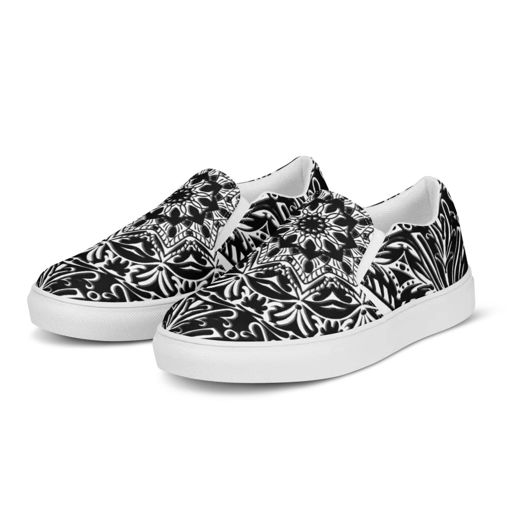Floral Symmetry Slip-Ons product image (6)