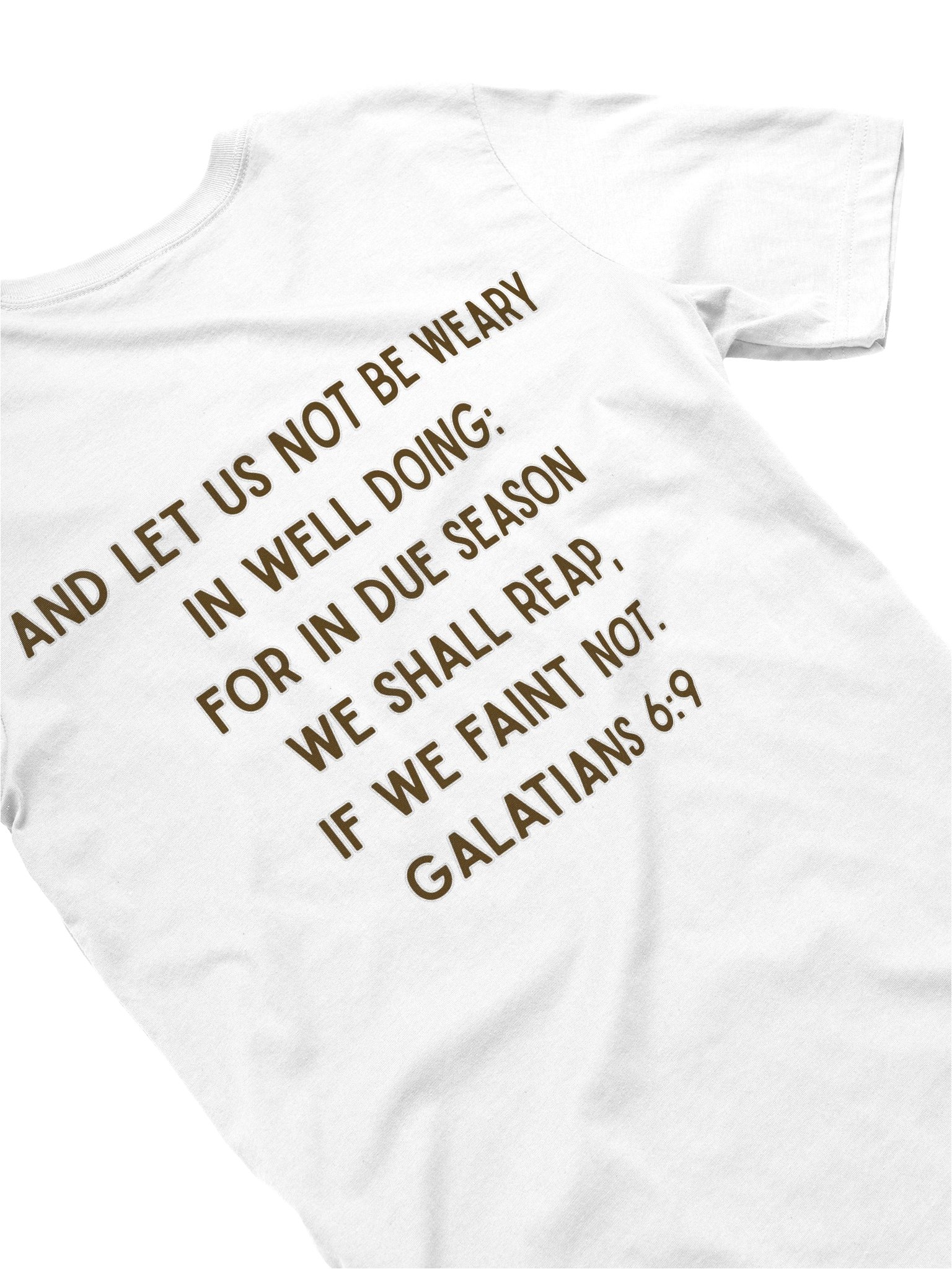 Don't Quit Galatians 6:9 Inspired Unisex T-Shirt product image (4)