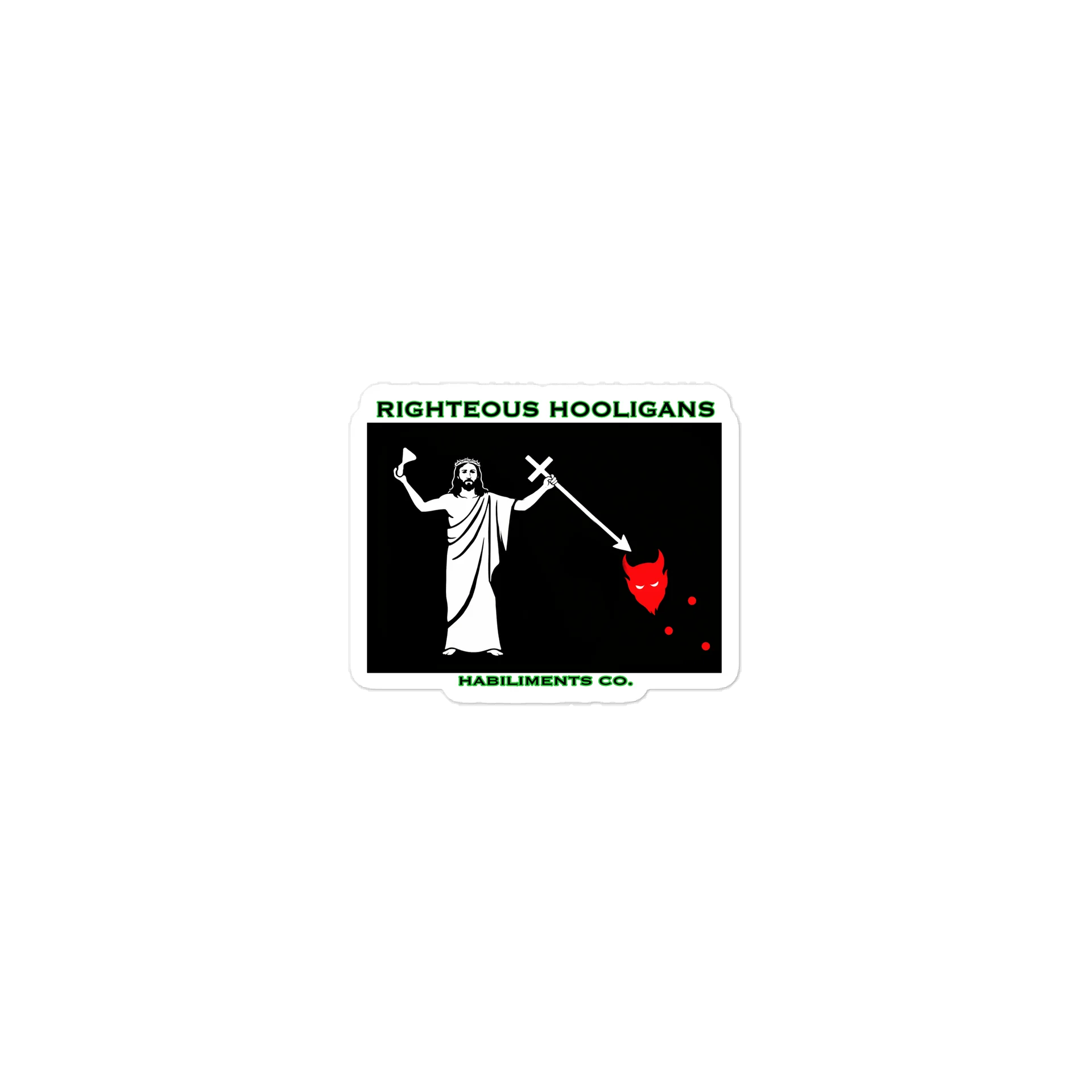 Righteous Hooligans Die-Cut Sticker product image (1)