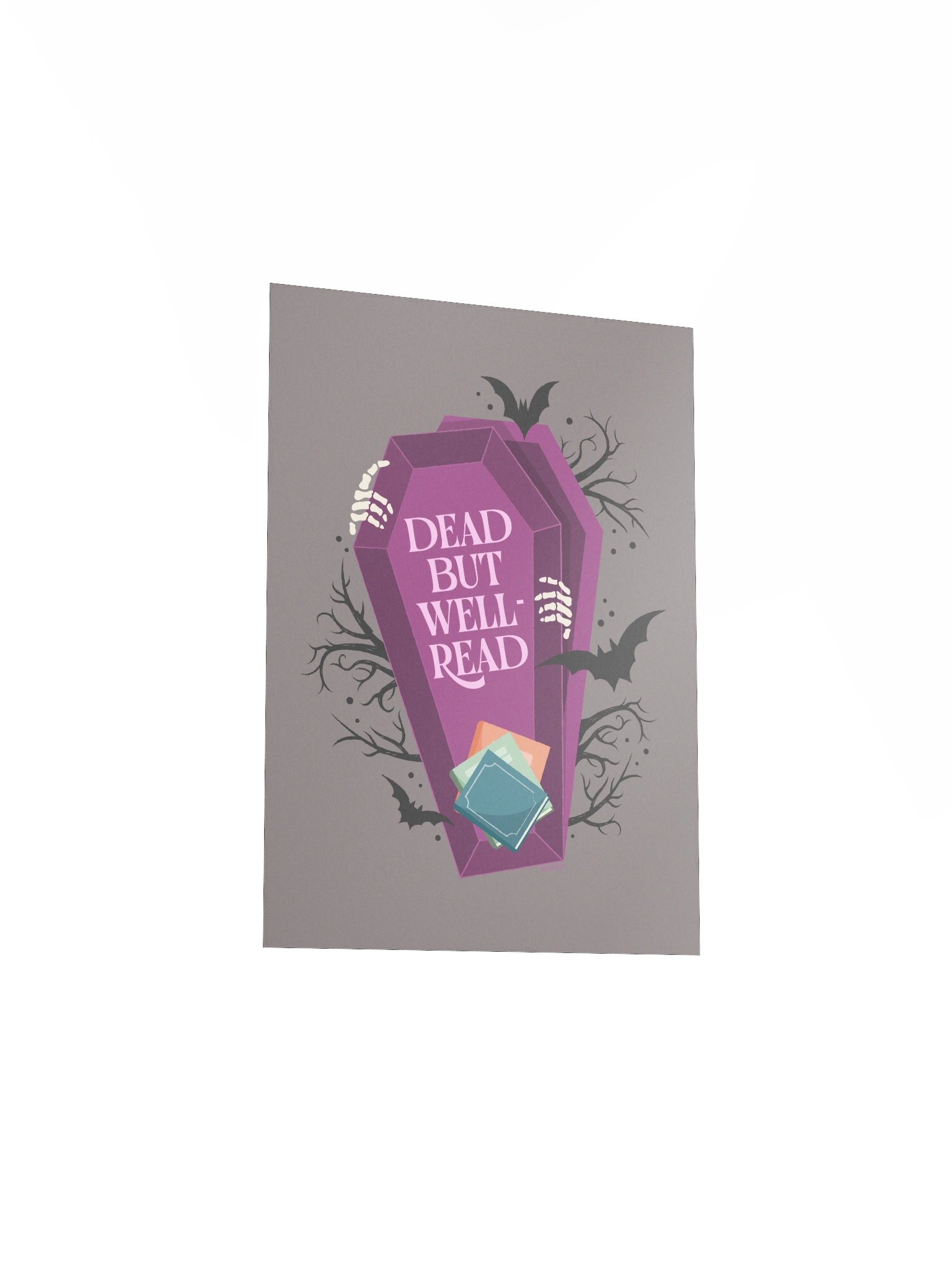Dead But Well-Read Print product image (3)