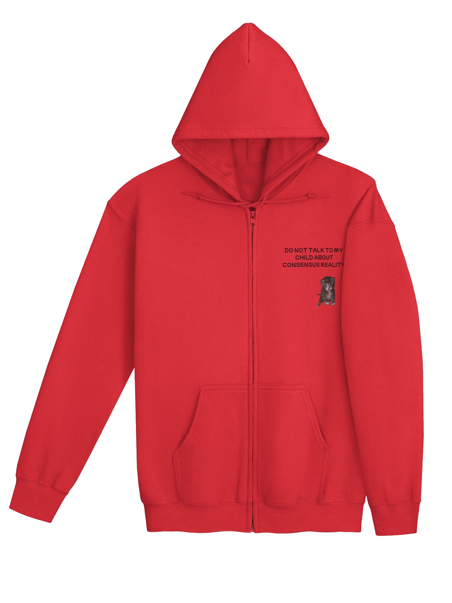 Do Not Talk To My Child About Consensus Reality Zip Hoodie product image (20)
