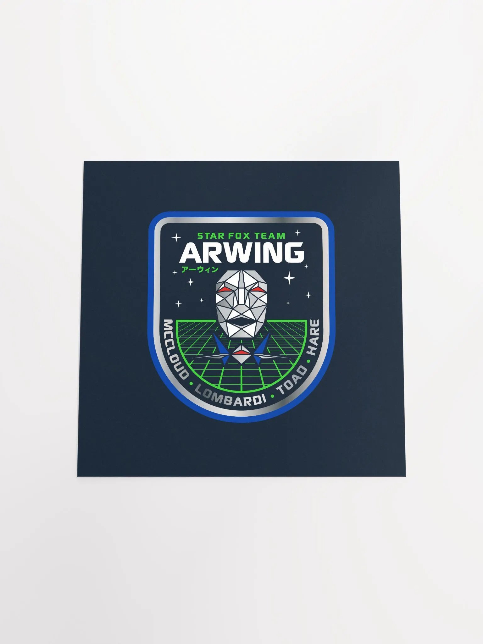 'Star Fox Team' Mission Patch Art Print product image (5)