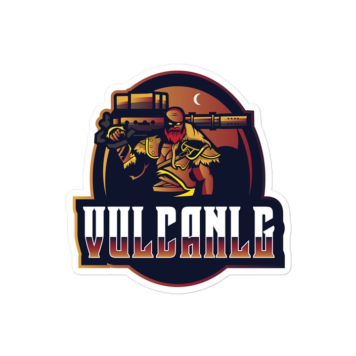 Vulcanlg Logo Bubble-free stickers product image (1)