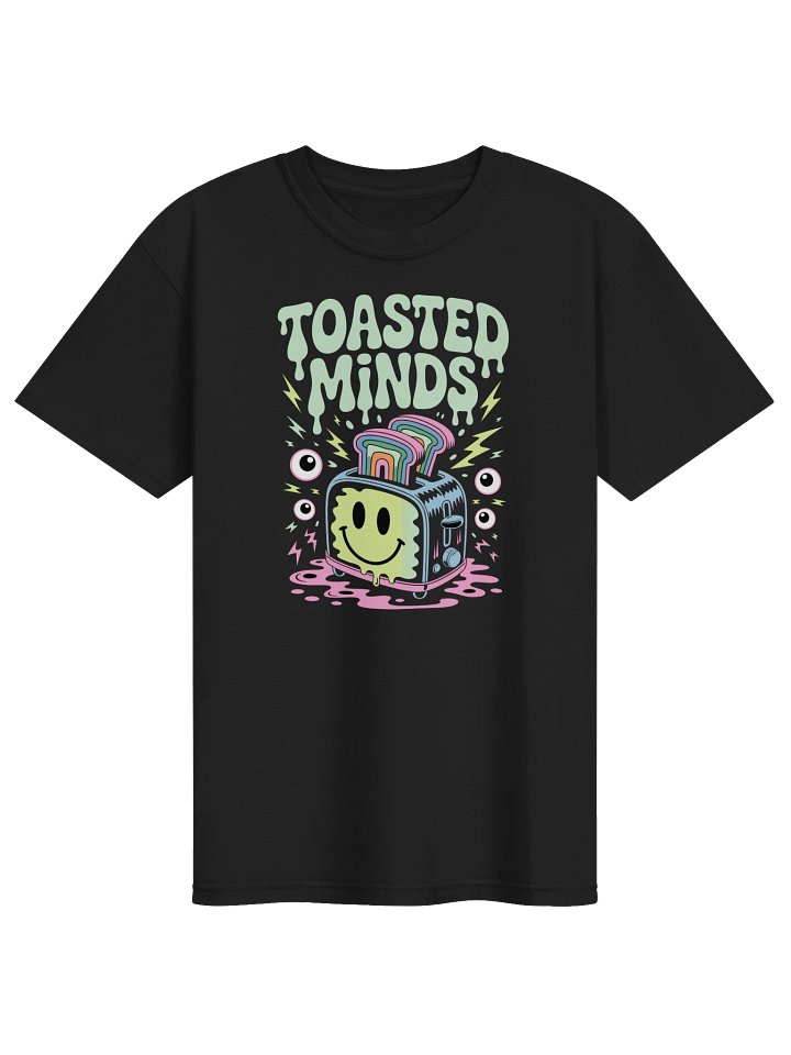 Toasted Minds Colorful Psychedelic Graphic T-Shirt product image (9)