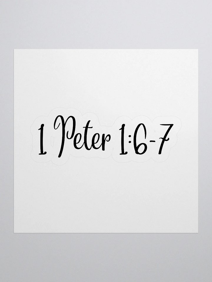 1 Peter 1:6-7 product image (1)