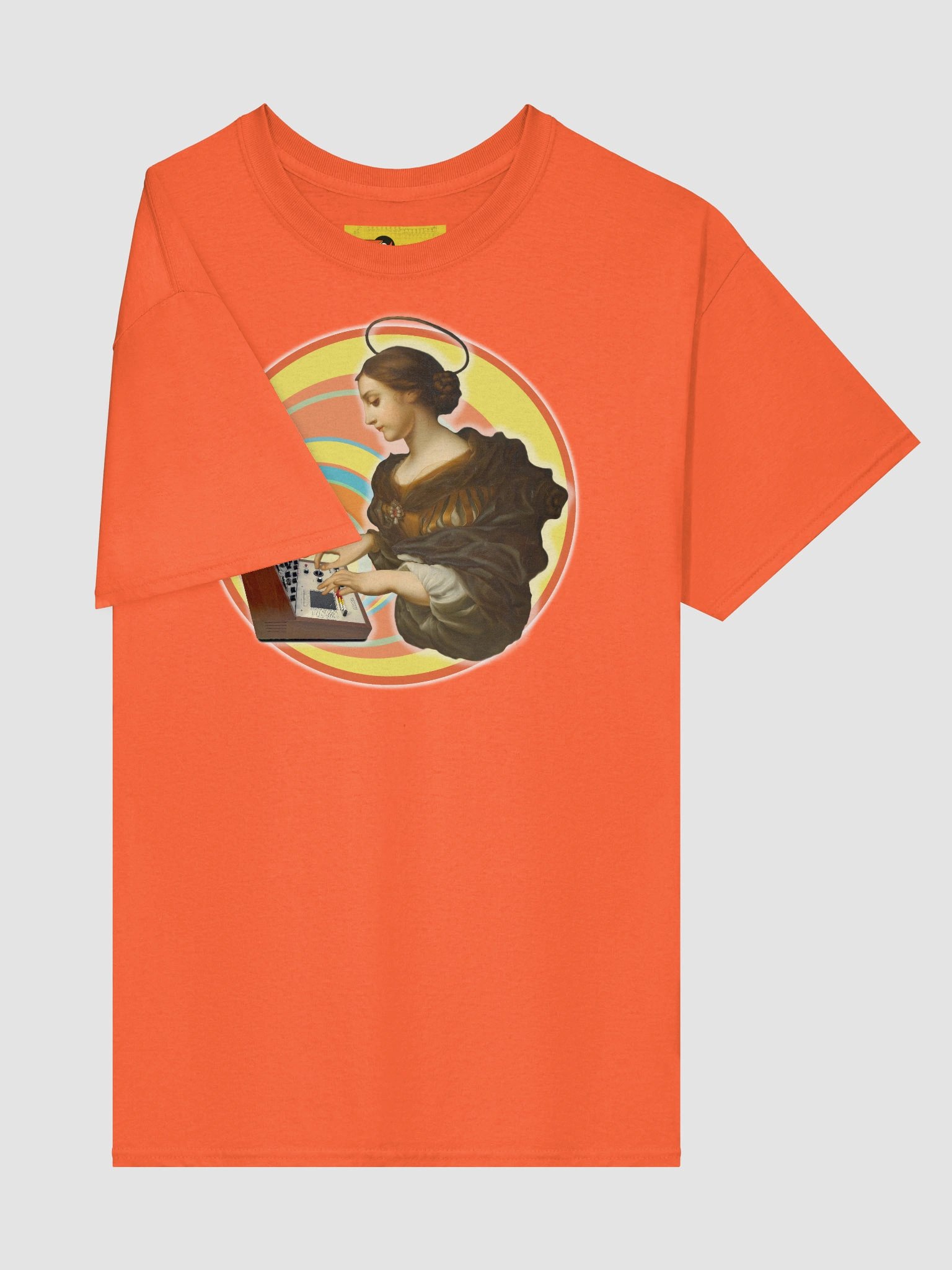 St Synthi Cecilia, The Putney (VCS 3) by Frank Fonik, Techno EDM Unisex t-shirt product image (4)