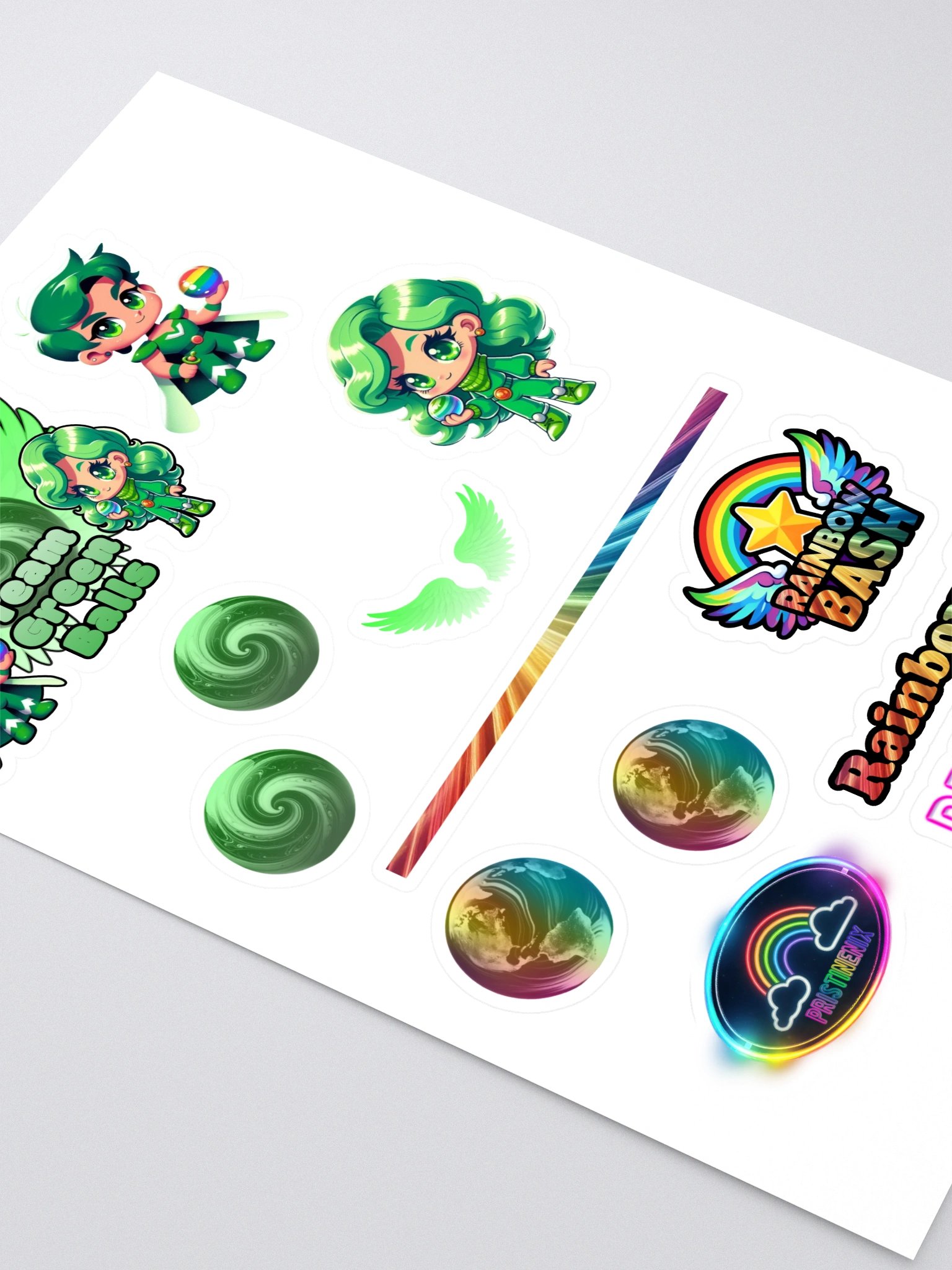 Team Green Stickers product image (2)