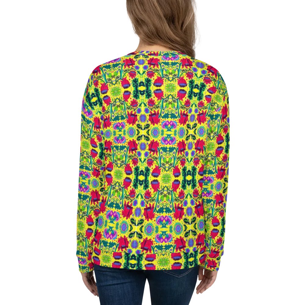 Abstract Poppy Flowers Unisex Sweatshirt product image (12)
