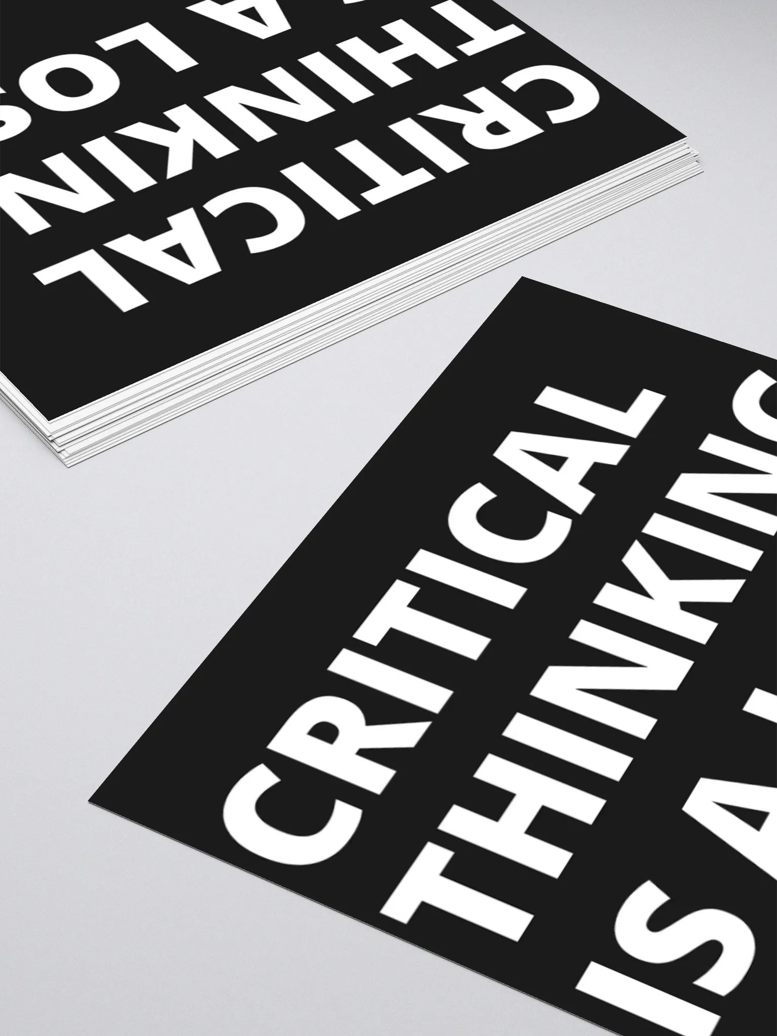 Critical Thinking Sticker. product image (11)