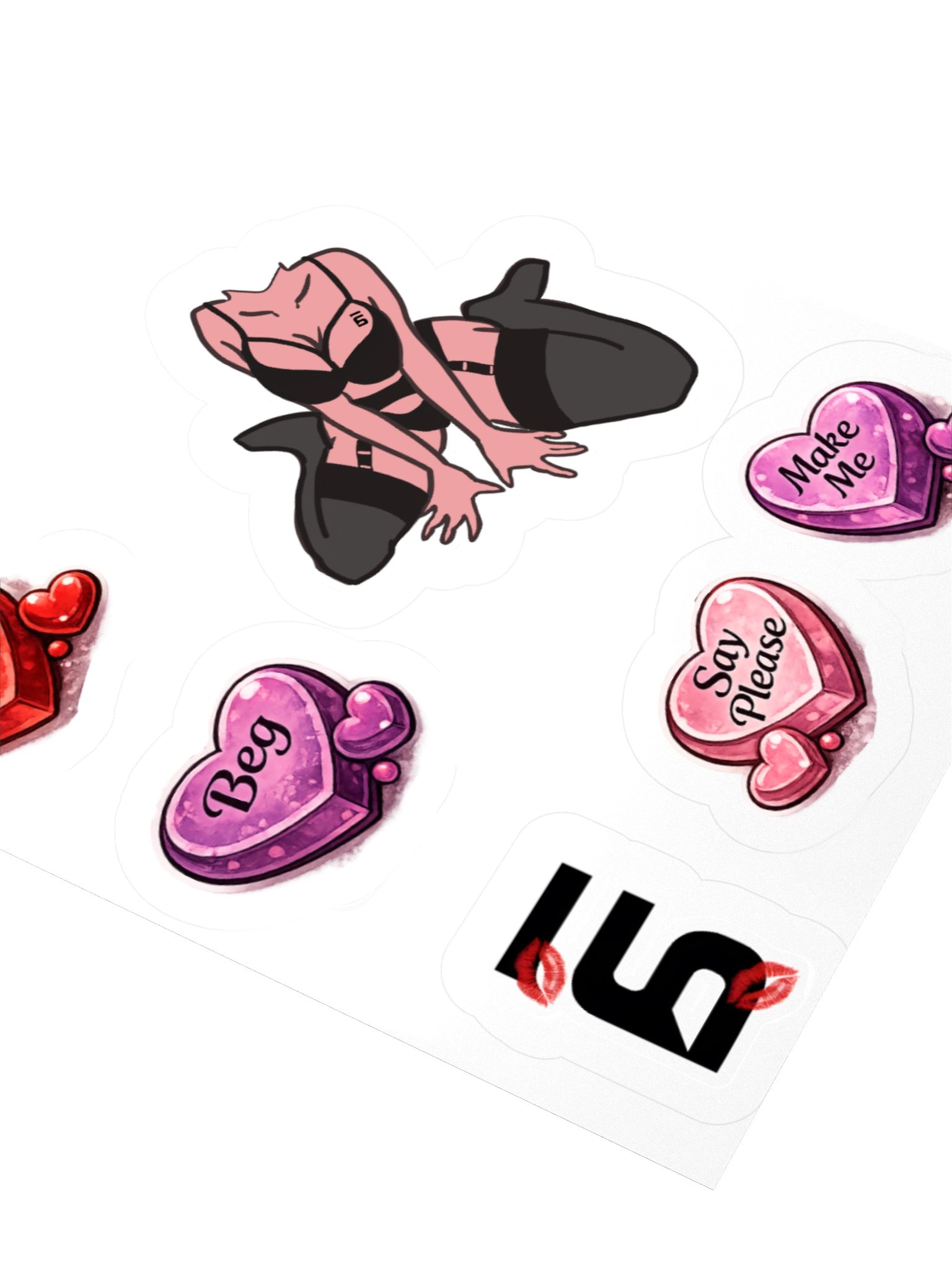 Submissive Seduction Sticker Set product image (3)