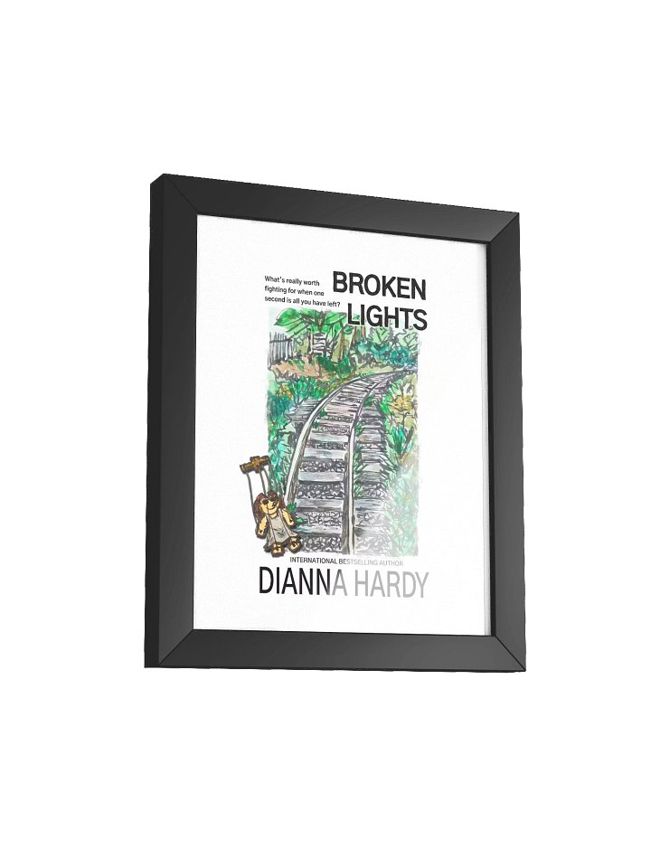 Broken Lights Framed Cover Print (Illustrated Edition) product image (2)