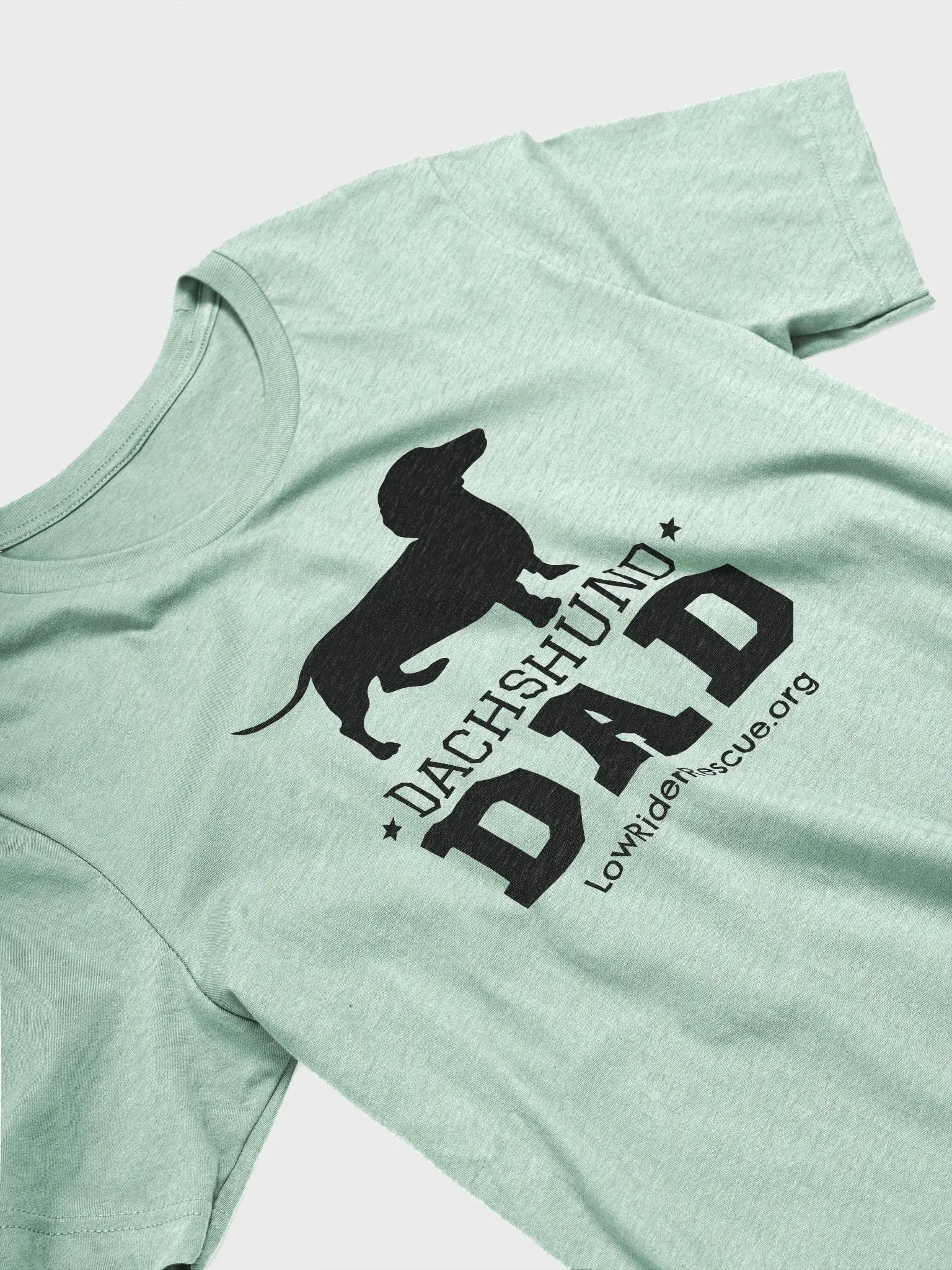 Dachshund Dad Low Rider T-shirt 2 product image (2)
