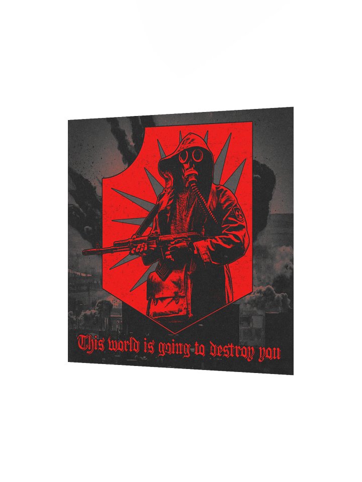 "SABOTAGE" POSTER RED product image (8)