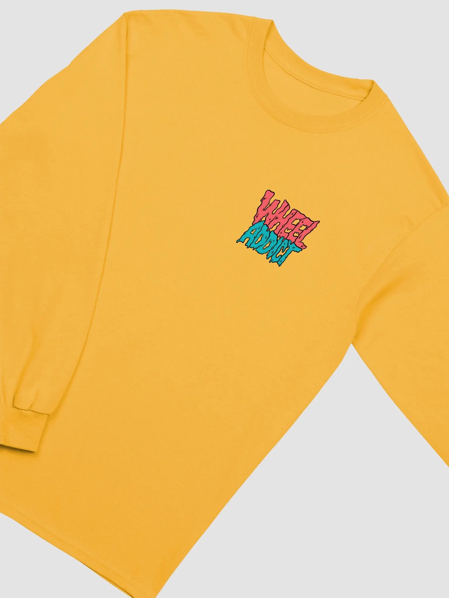 WHEELADDICT DISORDER YELLOW LONG SLEEVE product image (3)