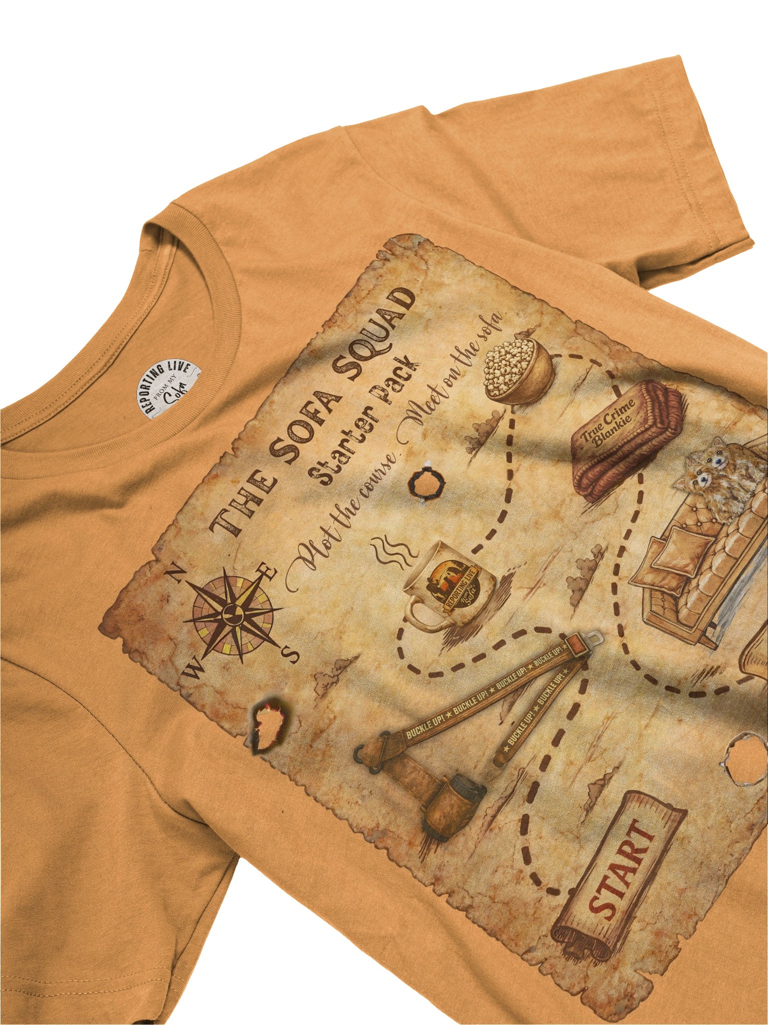 The Path to the Sofa Squad Bella Canvas Tee product image (63)