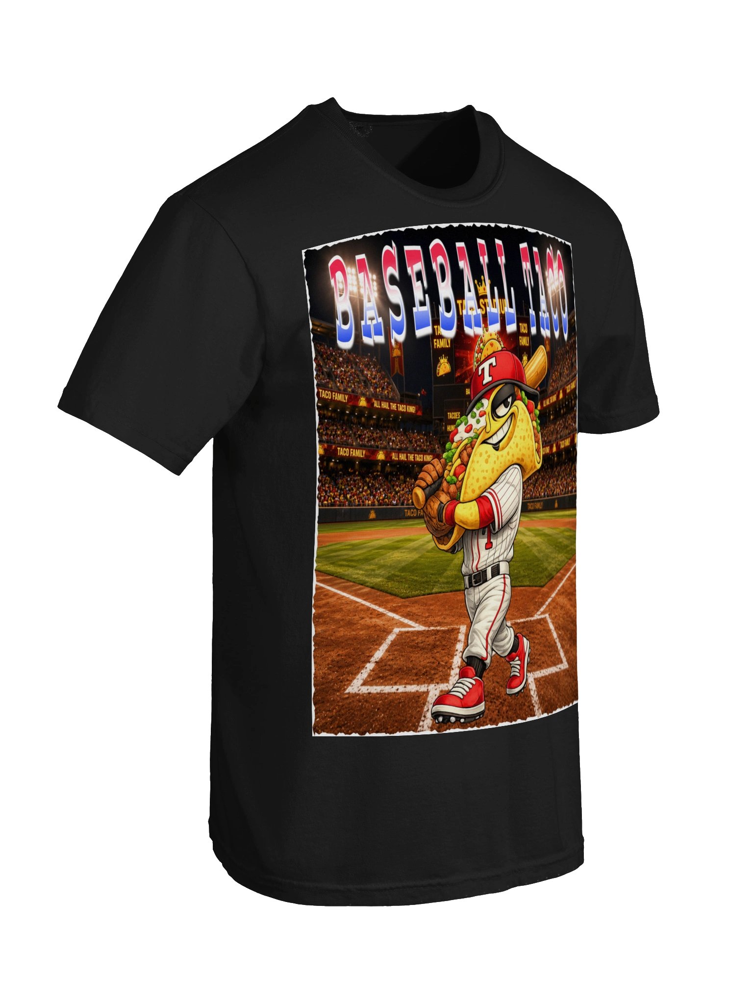 Baseball Taco Home Run Tee - The Taco Family product image (67)