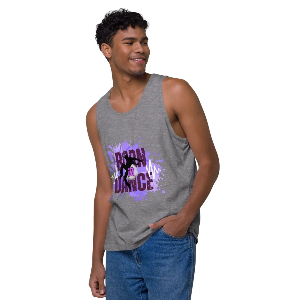 Born to Dance His Silhouette Embrace Tank Top product image (124)