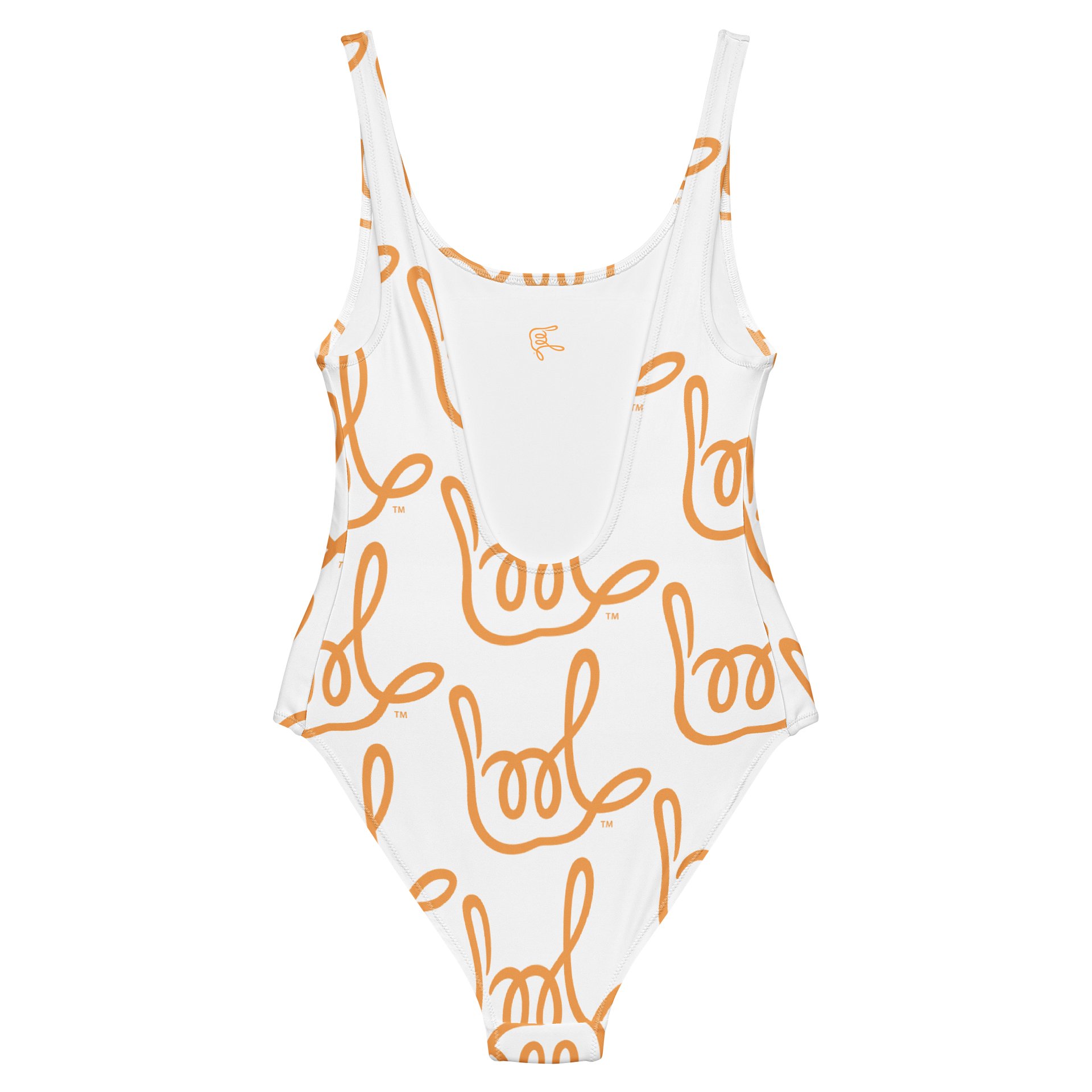 Forever ILY Orange One-Piece Swimsuit product image (6)