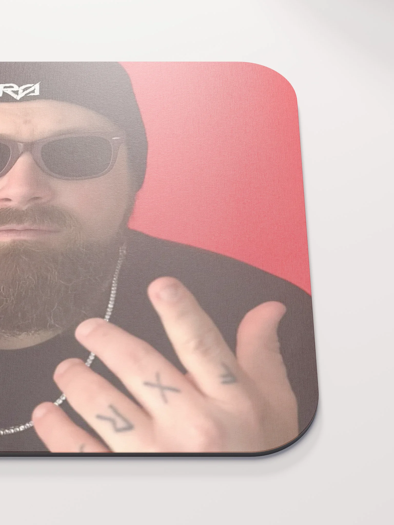 Raspberry Sky Red Mouse Pad product image (5)