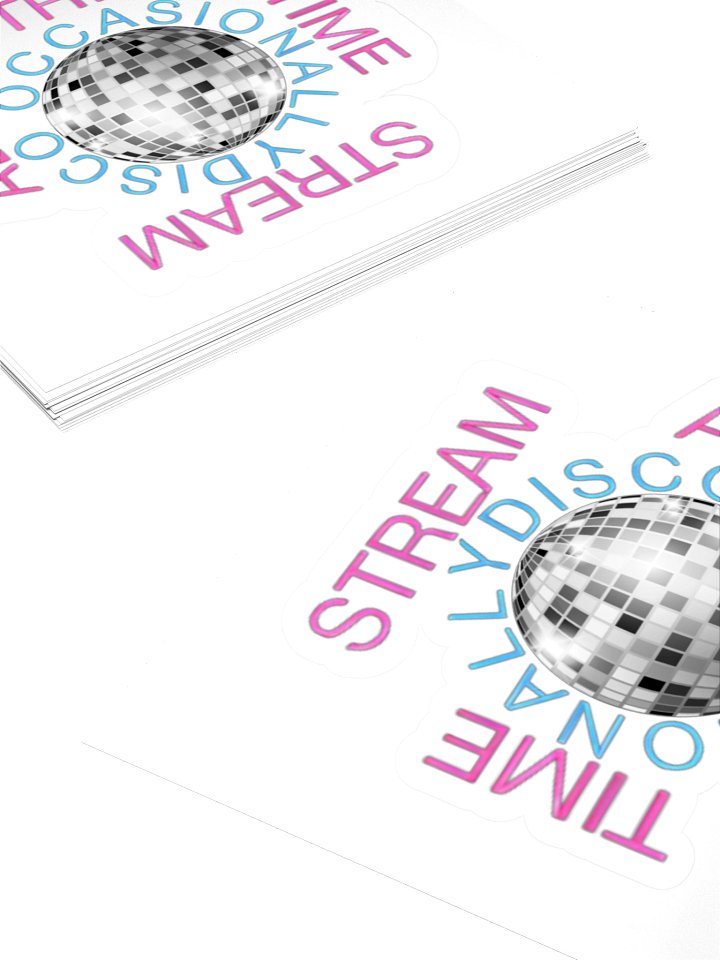 Stream all the Time sticker product image (2)