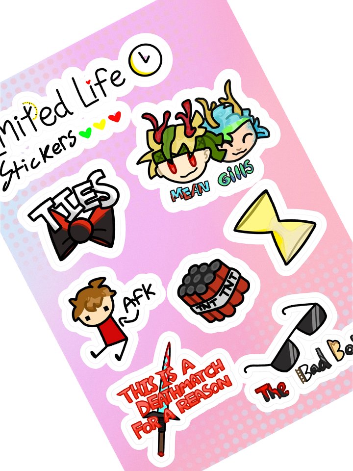 Limited Life Stickers product image (1)