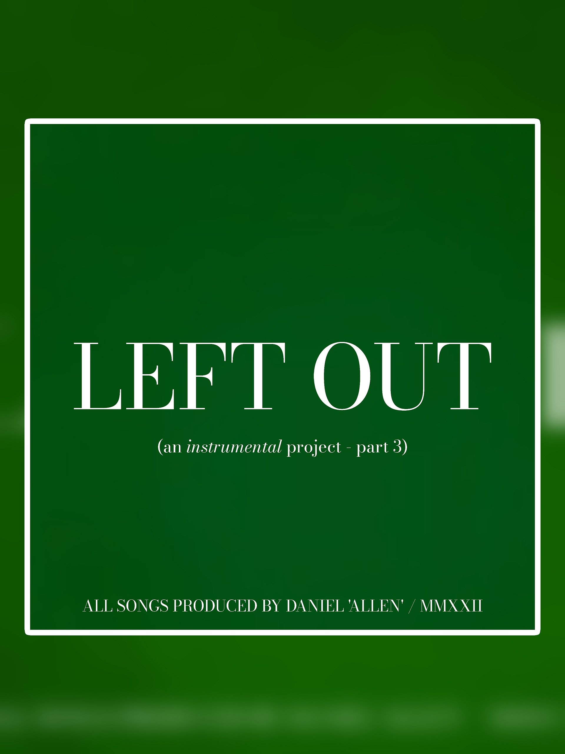 Left Out, Pt. 3 (Digital, FLAC) product image (1)