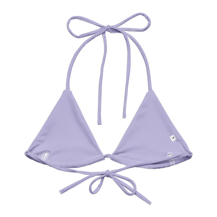Lavender All-Over Print Bikini Top product image (2)