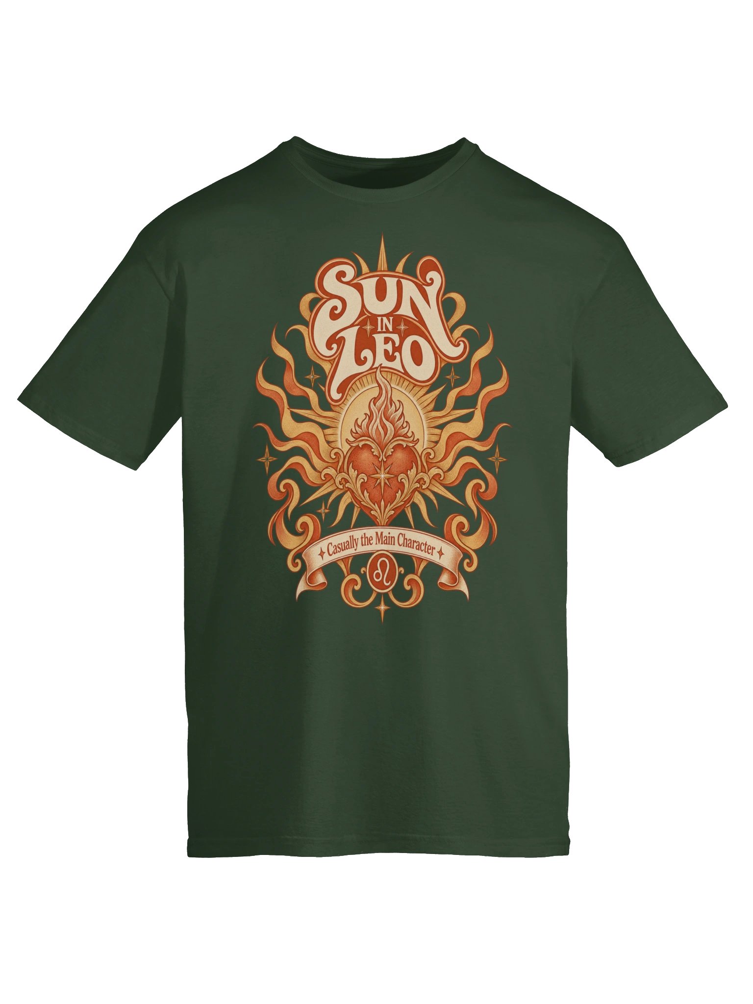 Sun in Leo Casually the Main Character Tee product image (35)