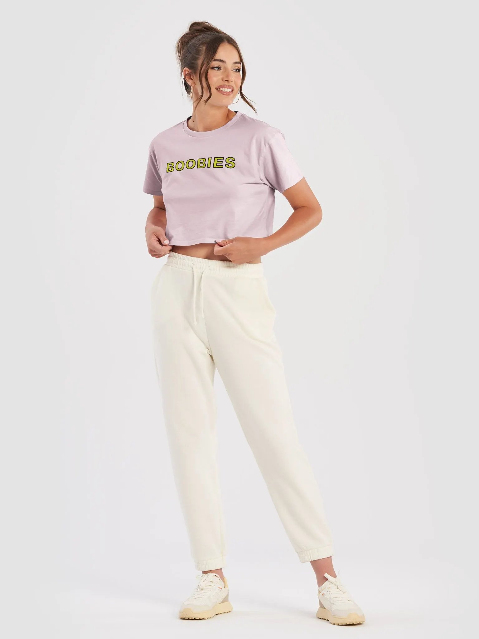BOOBIES Crop Top product image (2)