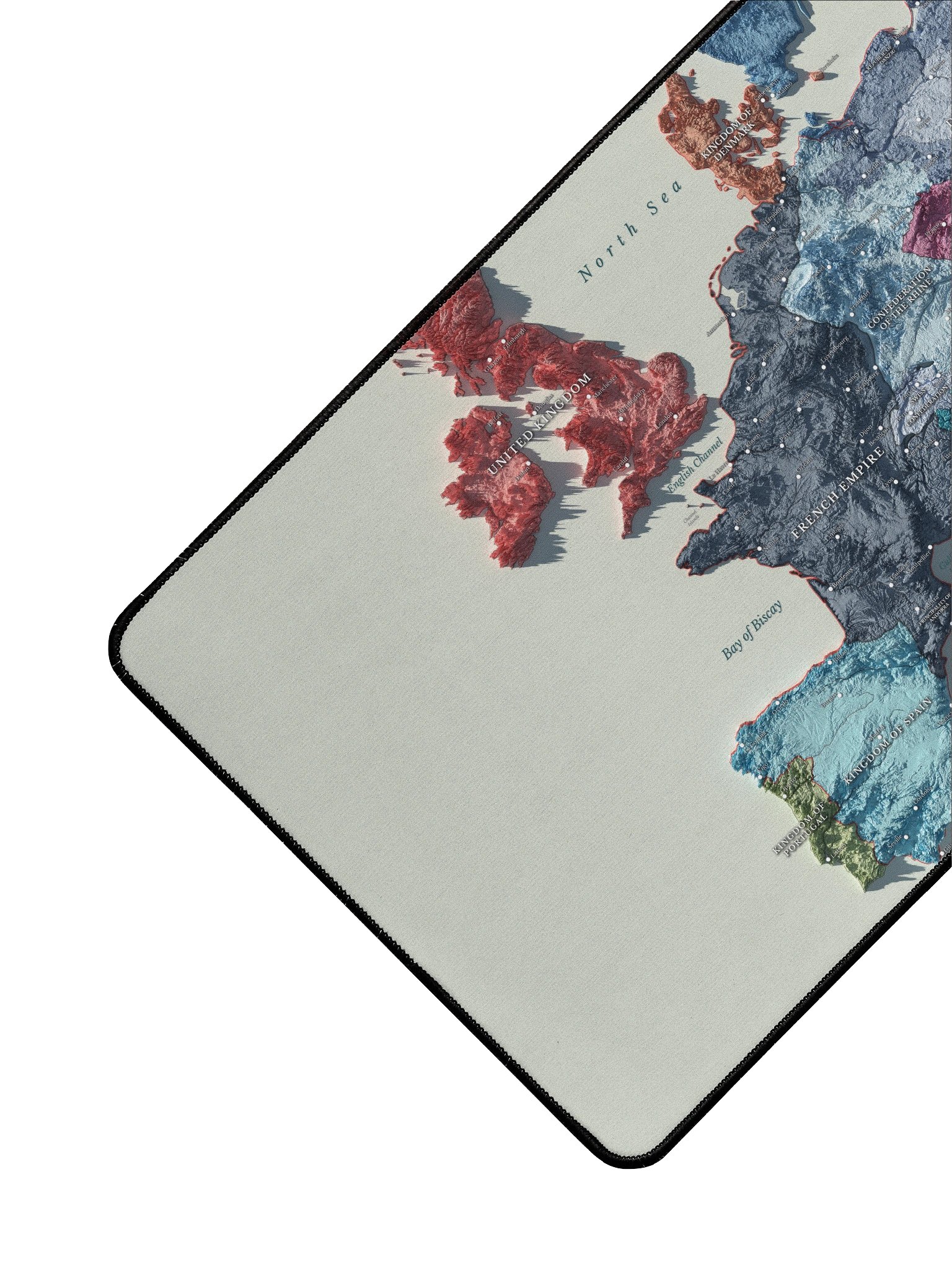 Napoleonic Empire - 1812 - Deskmat High Resolution Map product image (3)
