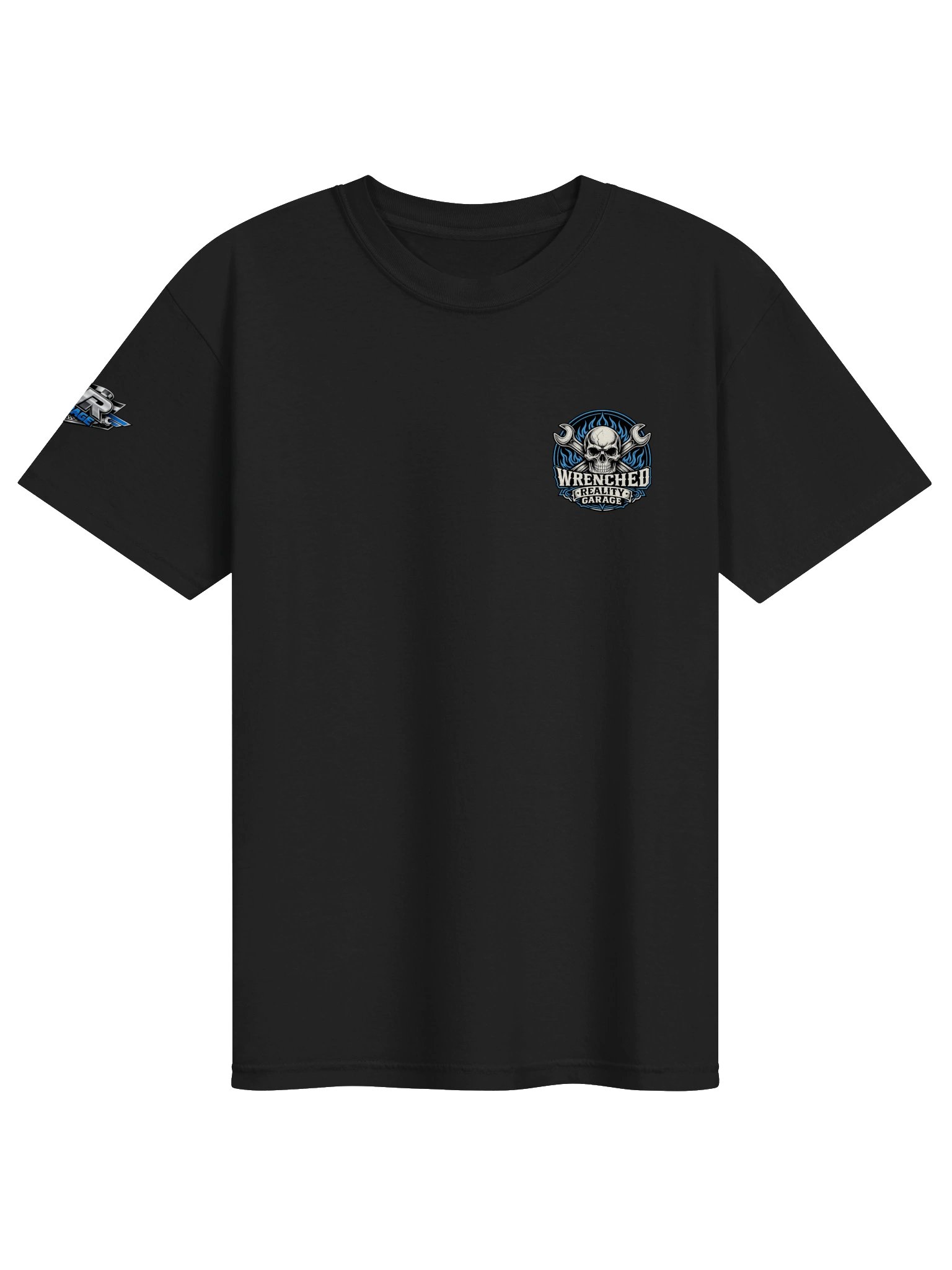 Wrenched Reality Garage Skull Tee product image (1)