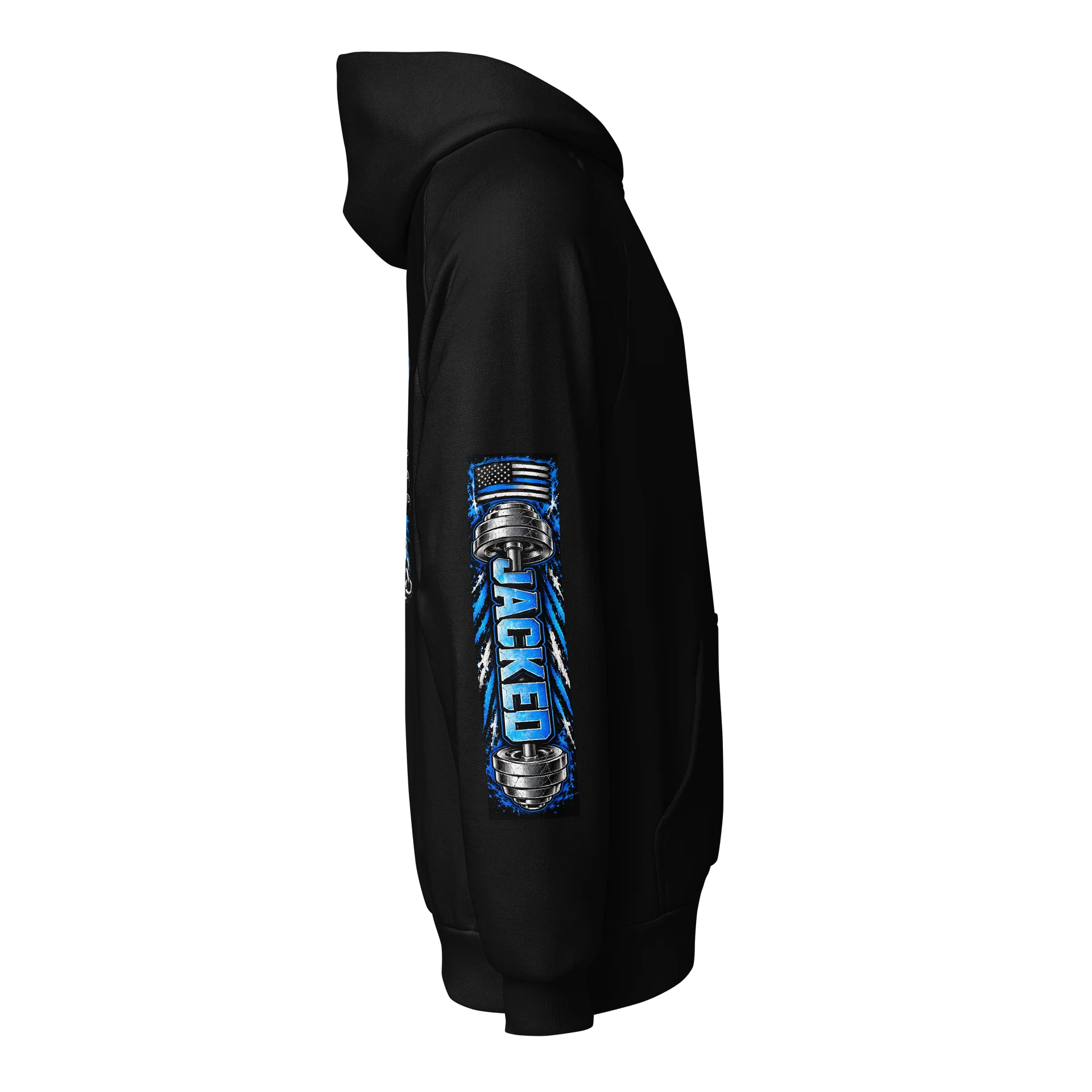 Jacked Rabbit Gym – Built Not Born Hoodie product image (6)