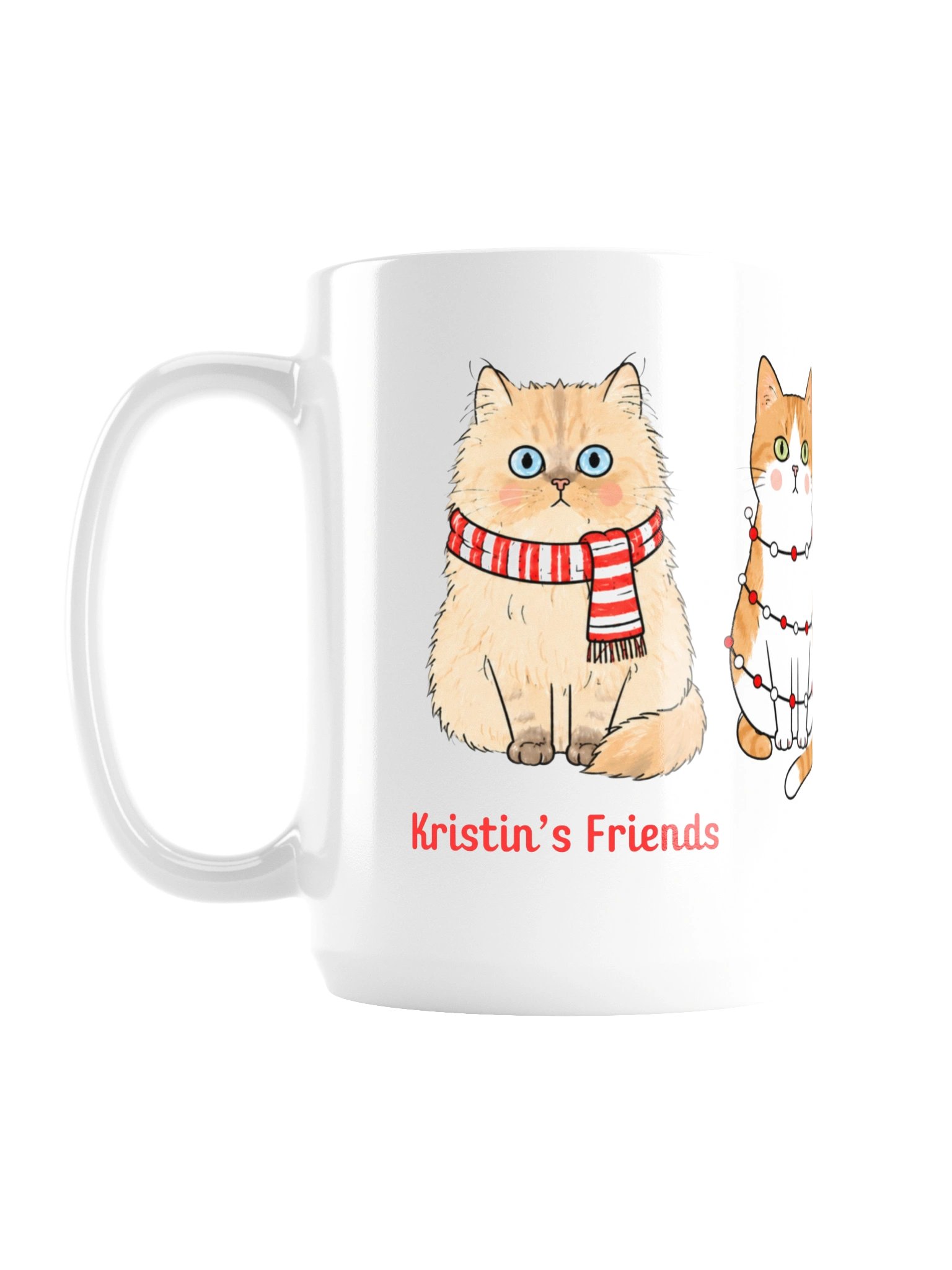 Kristin's Friends Christmas Cats Mug product image (1)